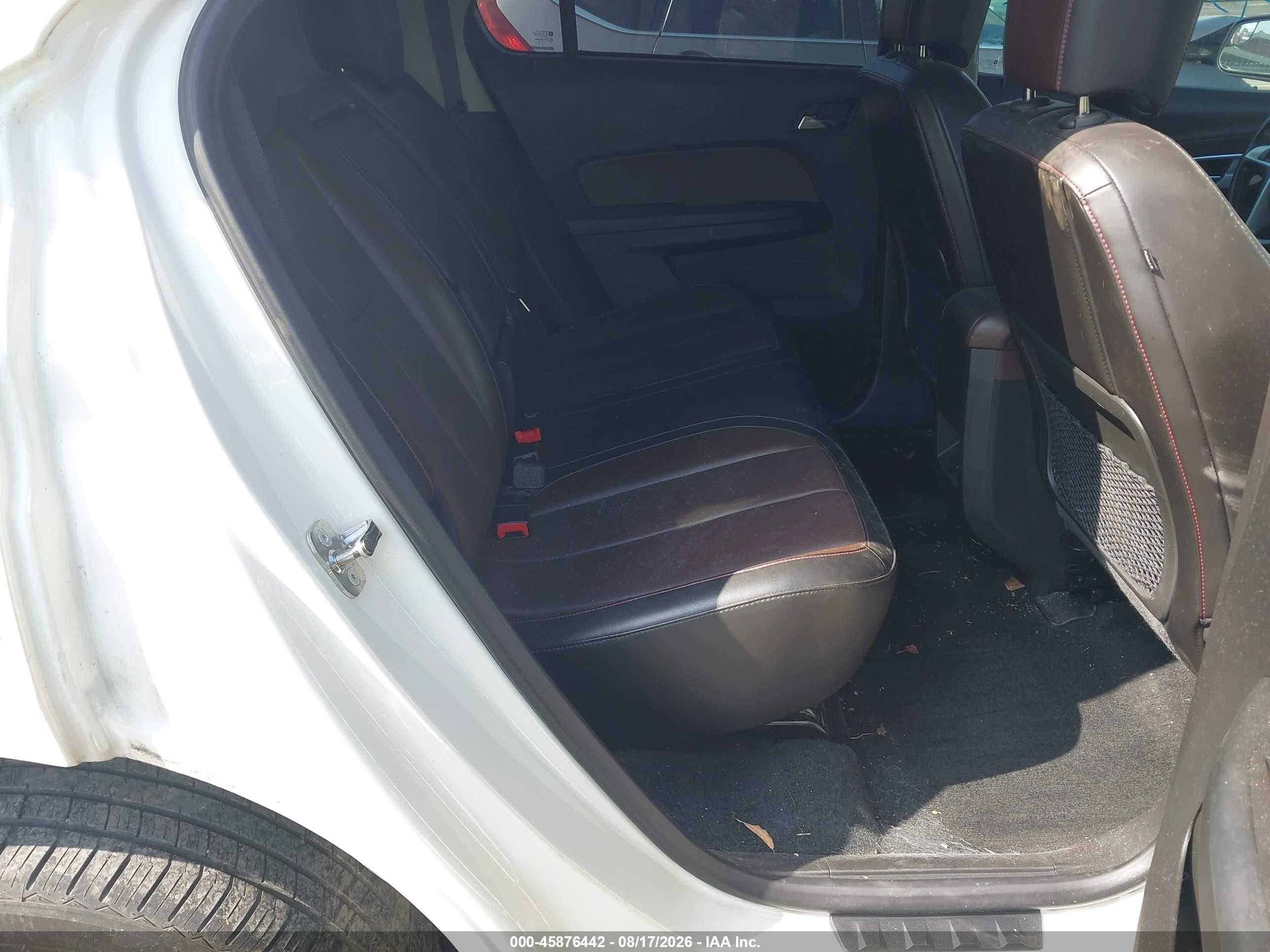 2014 Chevrolet Equinox Ltz Cream vin: 1GNALDEK2EZ135441