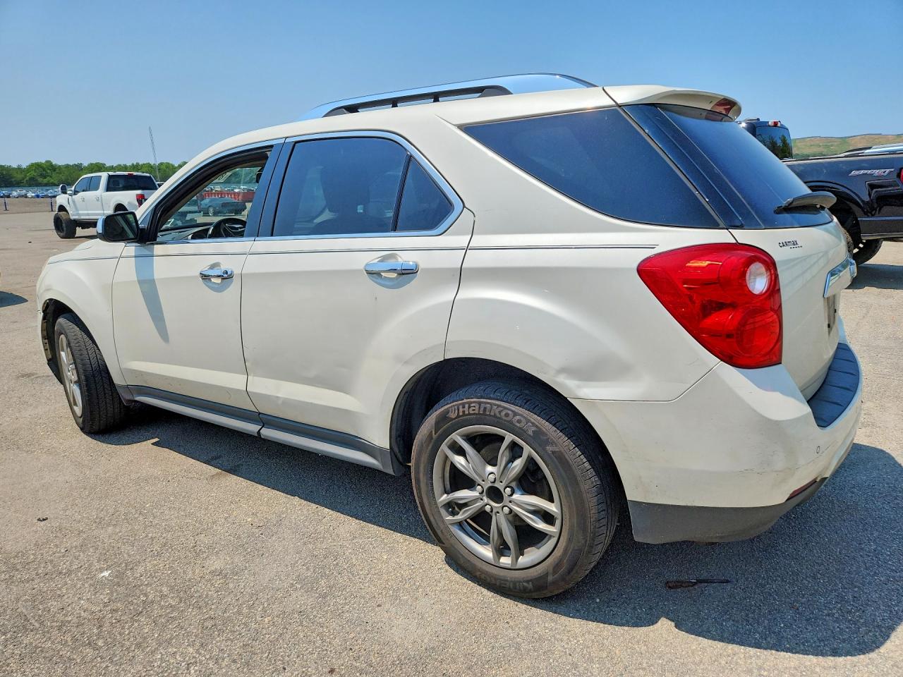 2015 Chevrolet Equinox Ltz Beige vin: 1GNALDEK2FZ120908