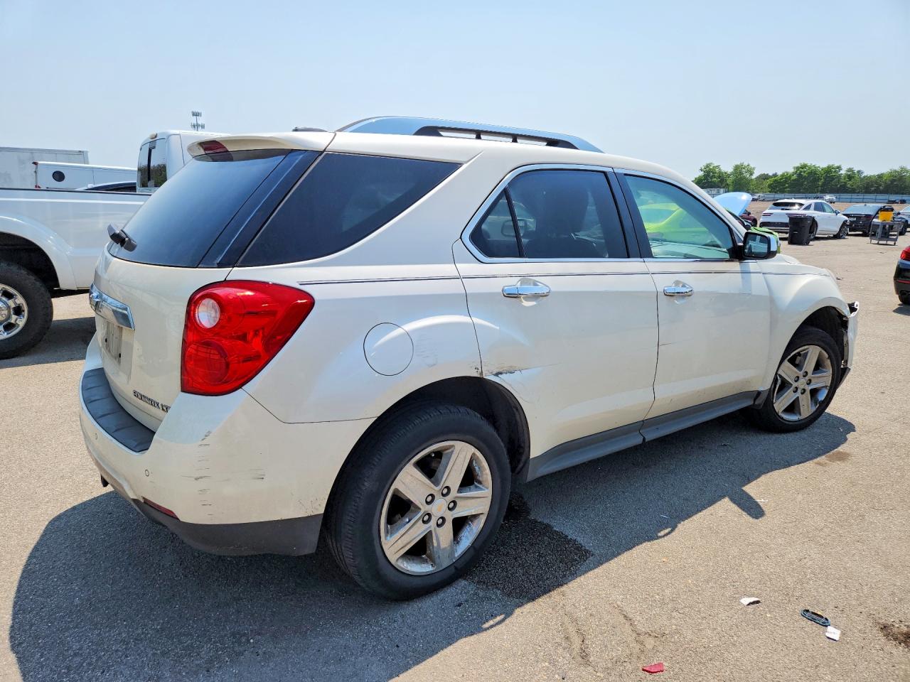 2015 Chevrolet Equinox Ltz Beige vin: 1GNALDEK2FZ120908