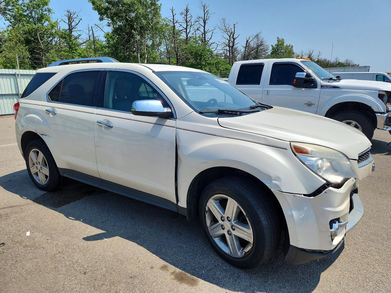 2015 Chevrolet Equinox Ltz Beige vin: 1GNALDEK2FZ120908