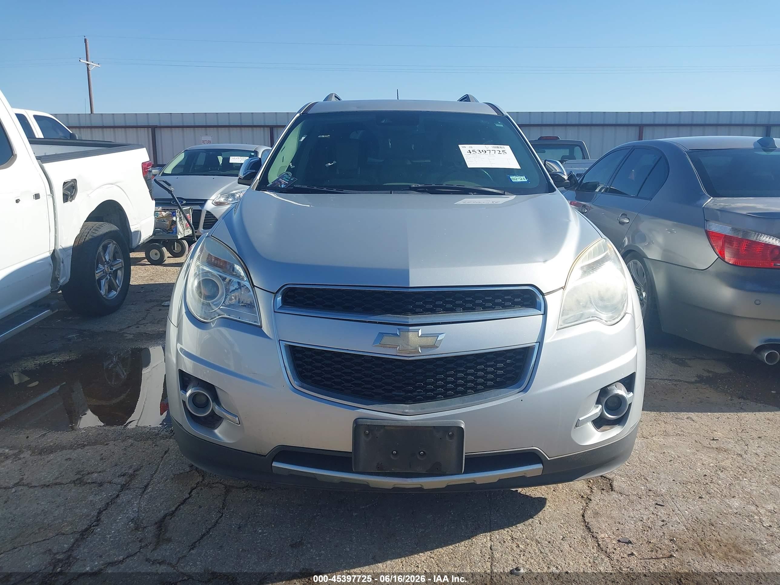 2015 Chevrolet Equinox Ltz Silver vin: 1GNALDEK2FZ128197