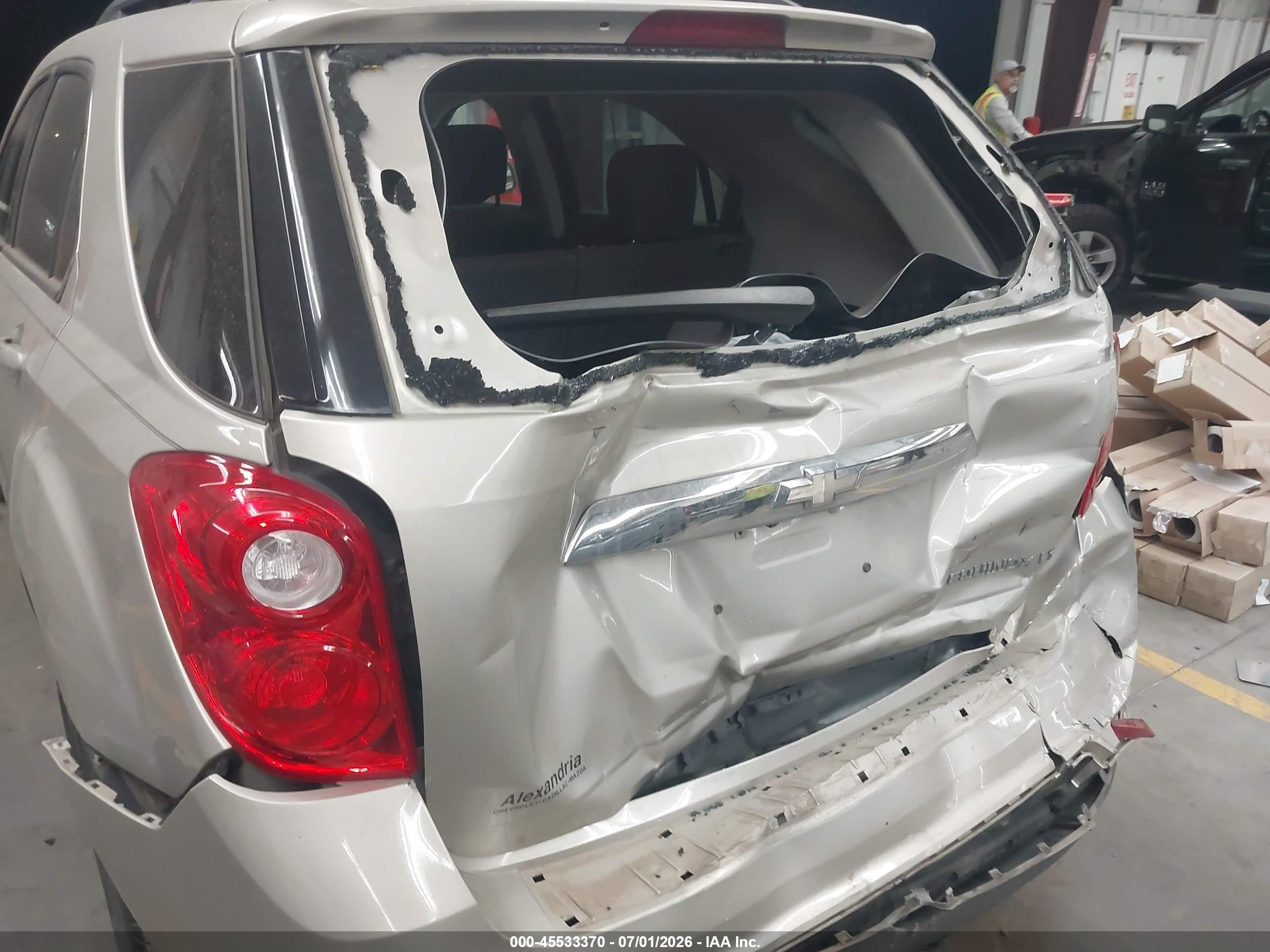 2013 Chevrolet Equinox Lt Champagne vin: 1GNALDEK3DZ109381