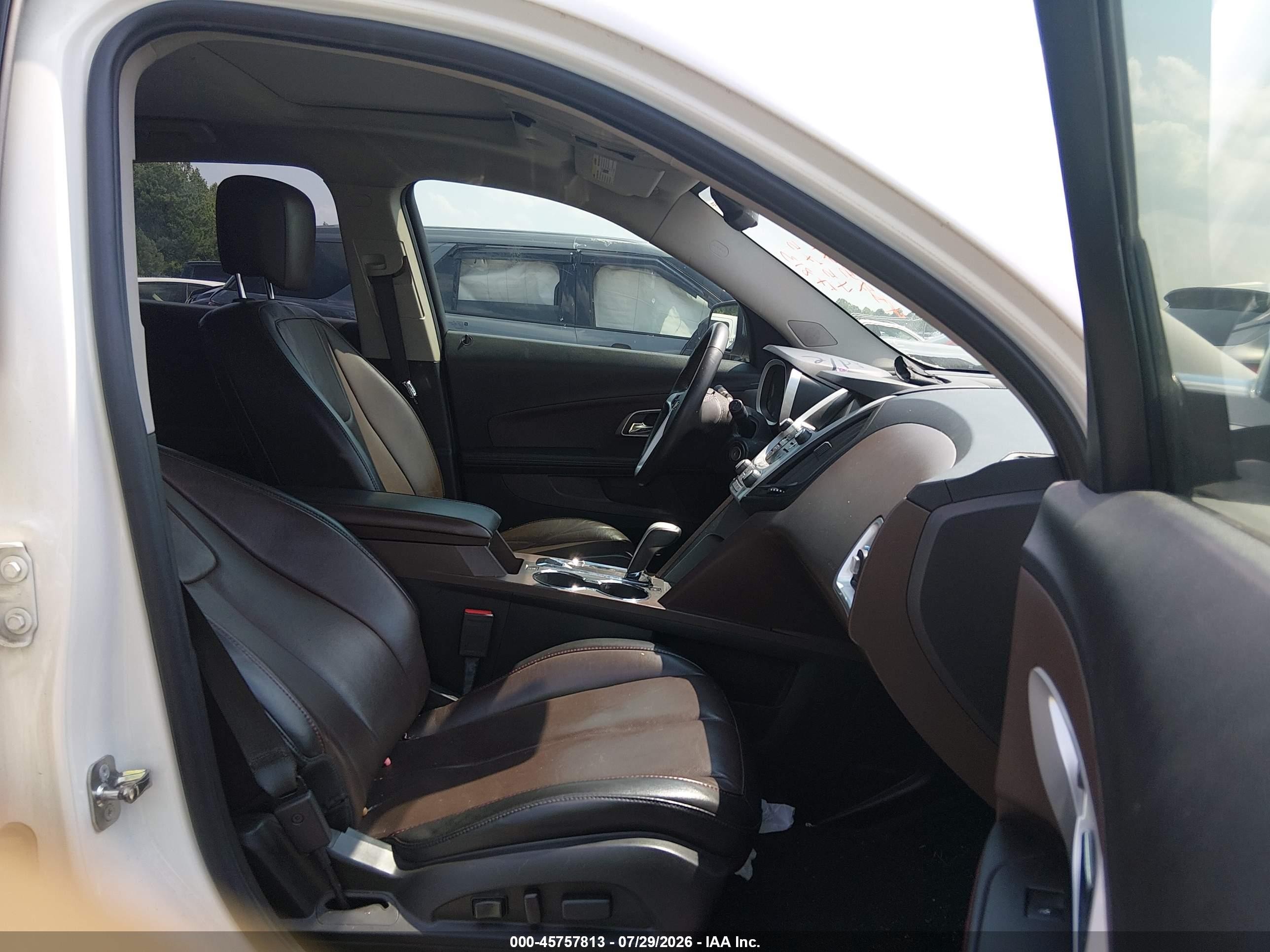 2015 Chevrolet Equinox Ltz Белый vin: 1GNALDEK3FZ109481