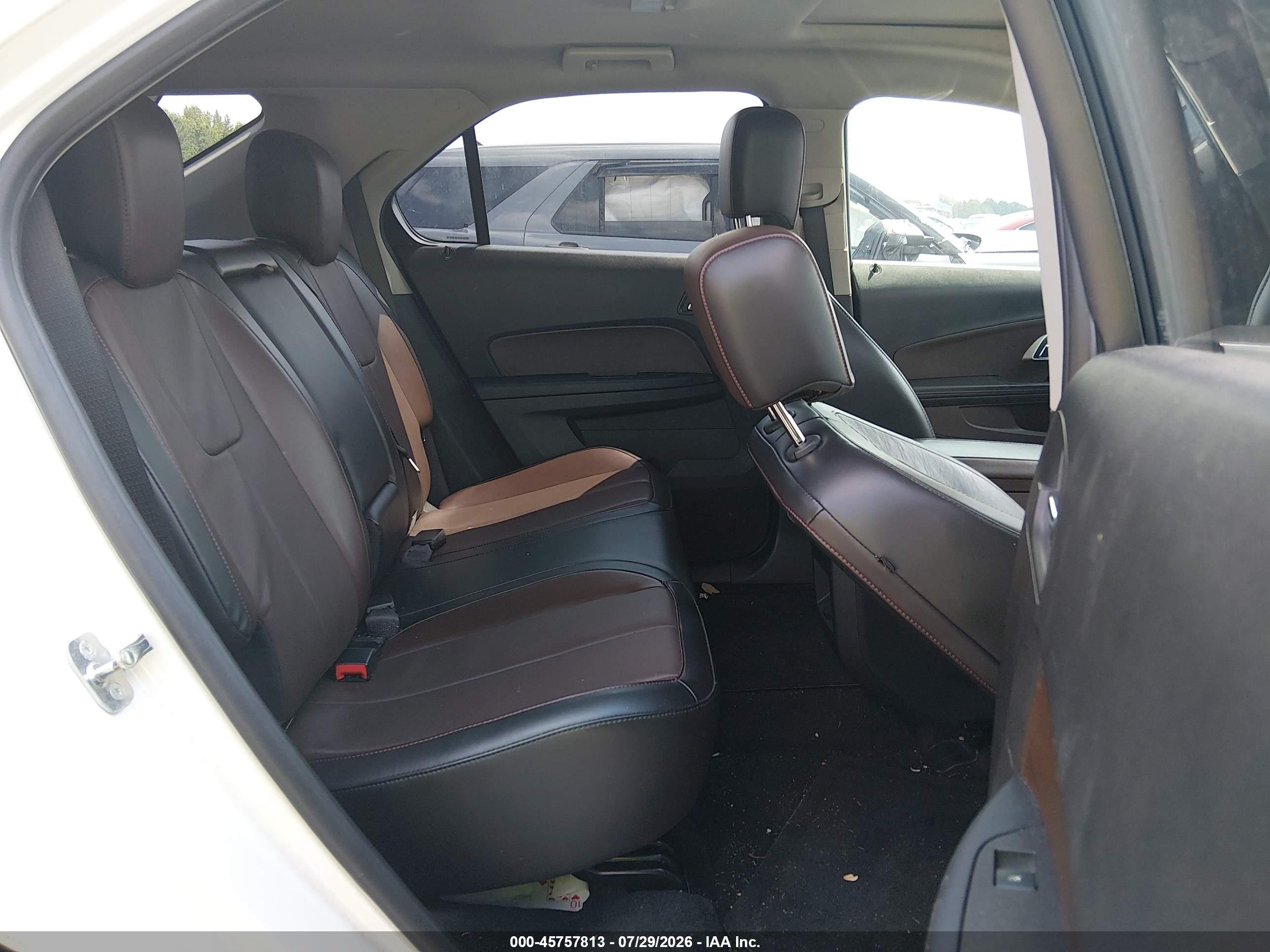 2015 Chevrolet Equinox Ltz Белый vin: 1GNALDEK3FZ109481