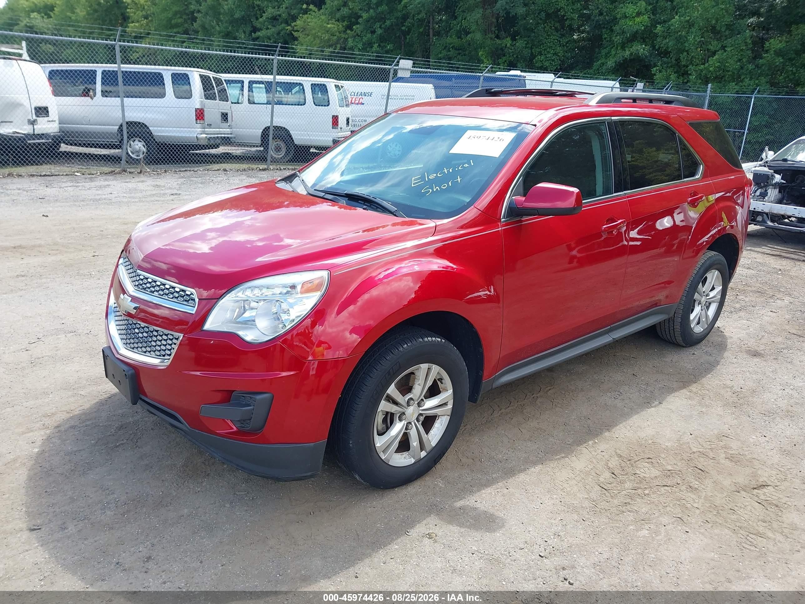 2013 Chevrolet Equinox 1lt Красный vin: 1GNALDEK4DZ101354