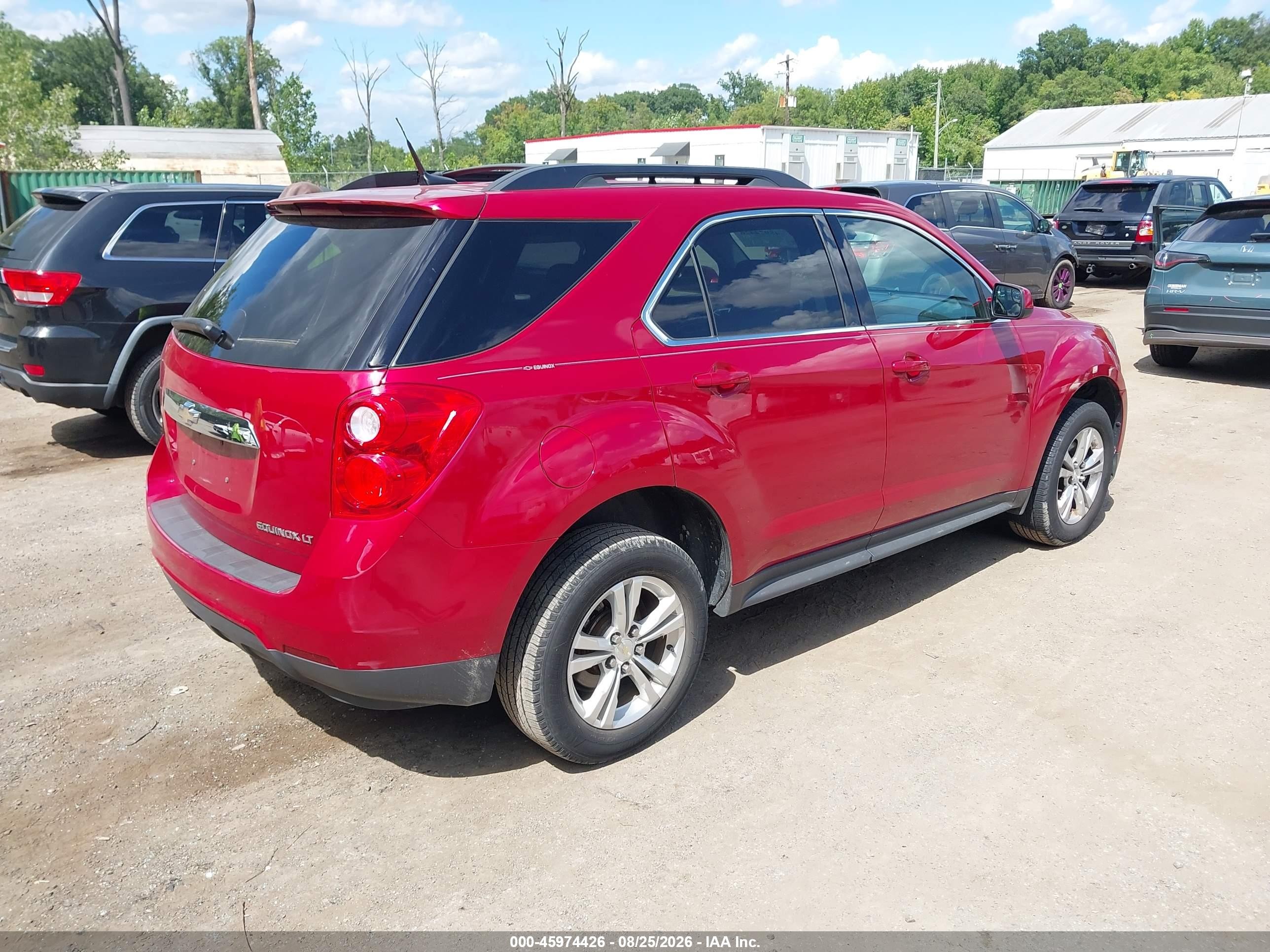 2013 Chevrolet Equinox 1lt Красный vin: 1GNALDEK4DZ101354