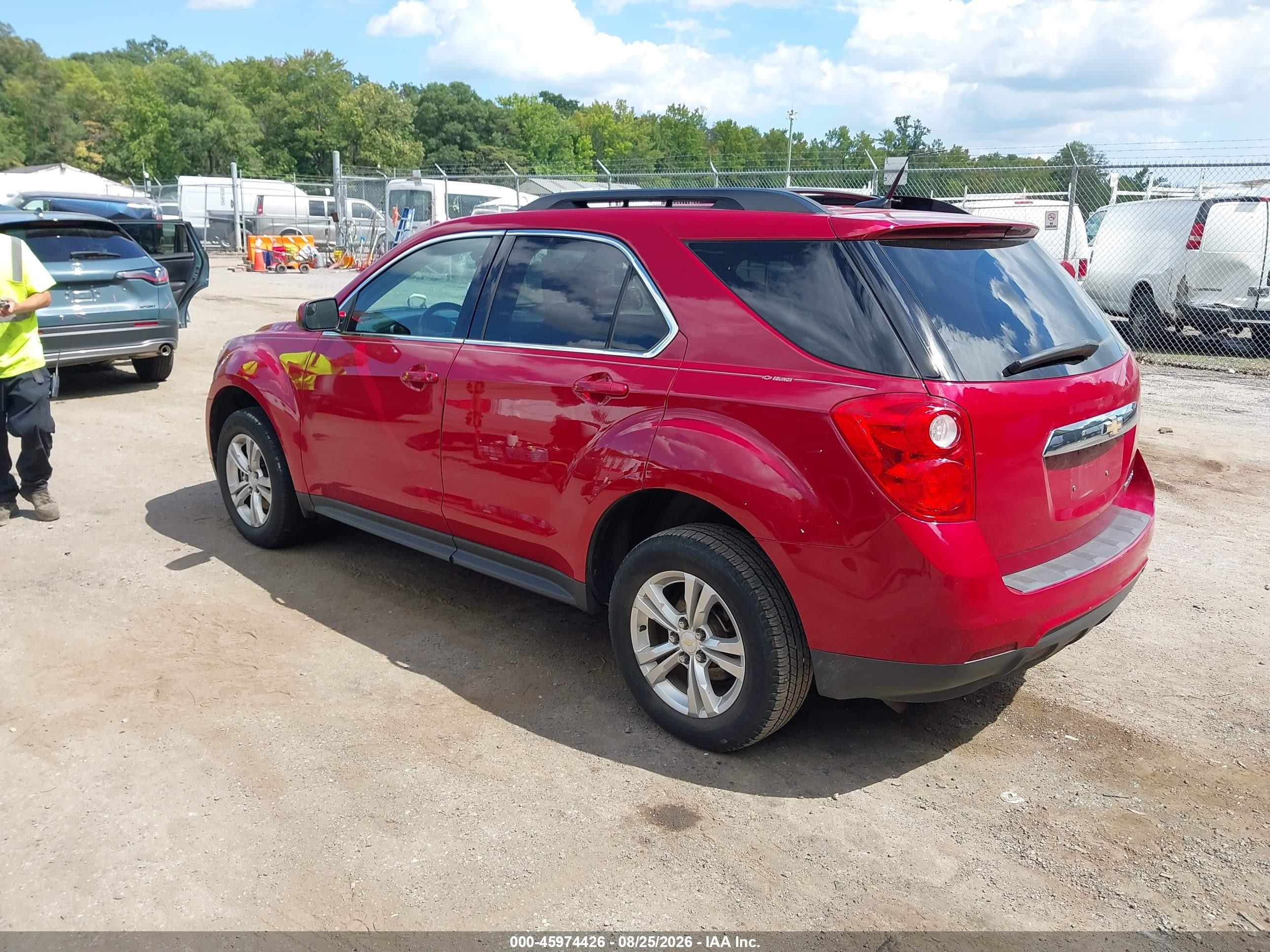 2013 Chevrolet Equinox 1lt Красный vin: 1GNALDEK4DZ101354