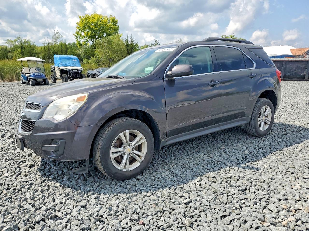 2013 Chevrolet Equinox Lt Gray vin: 1GNALDEK4DZ109986