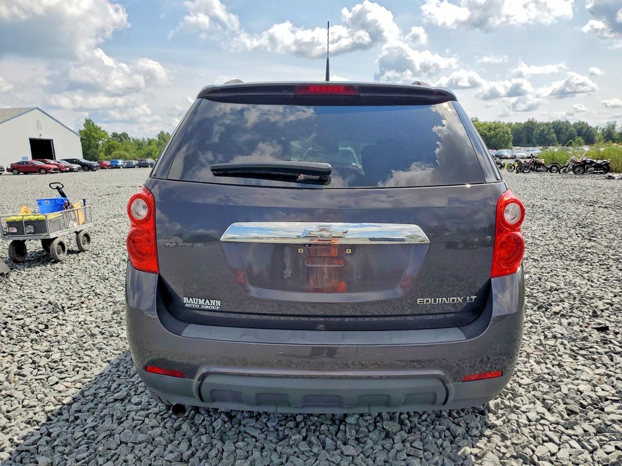 2013 Chevrolet Equinox Lt Gray vin: 1GNALDEK4DZ109986