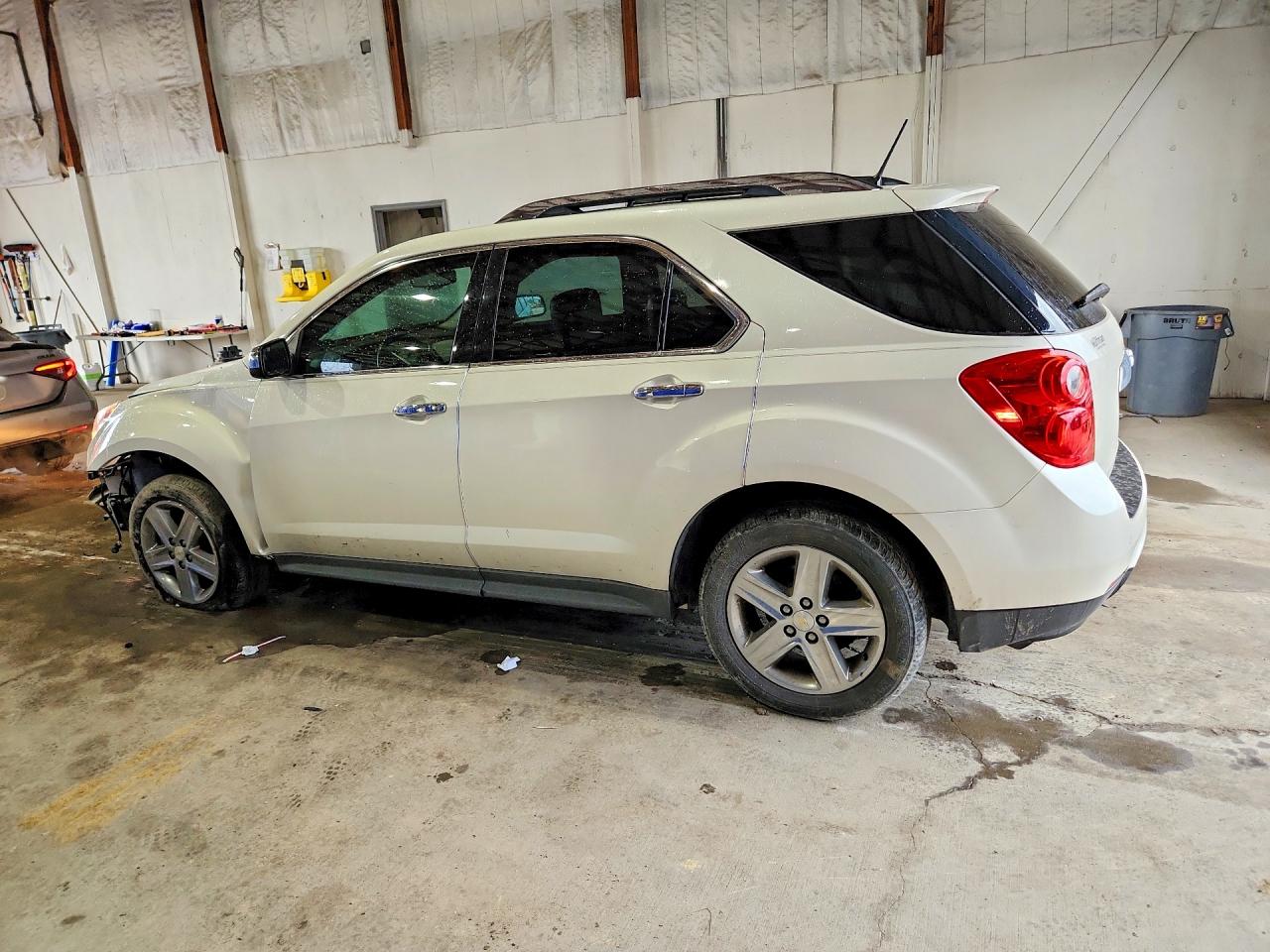 2014 Chevrolet Equinox Ltz Белый vin: 1GNALDEK6EZ129397