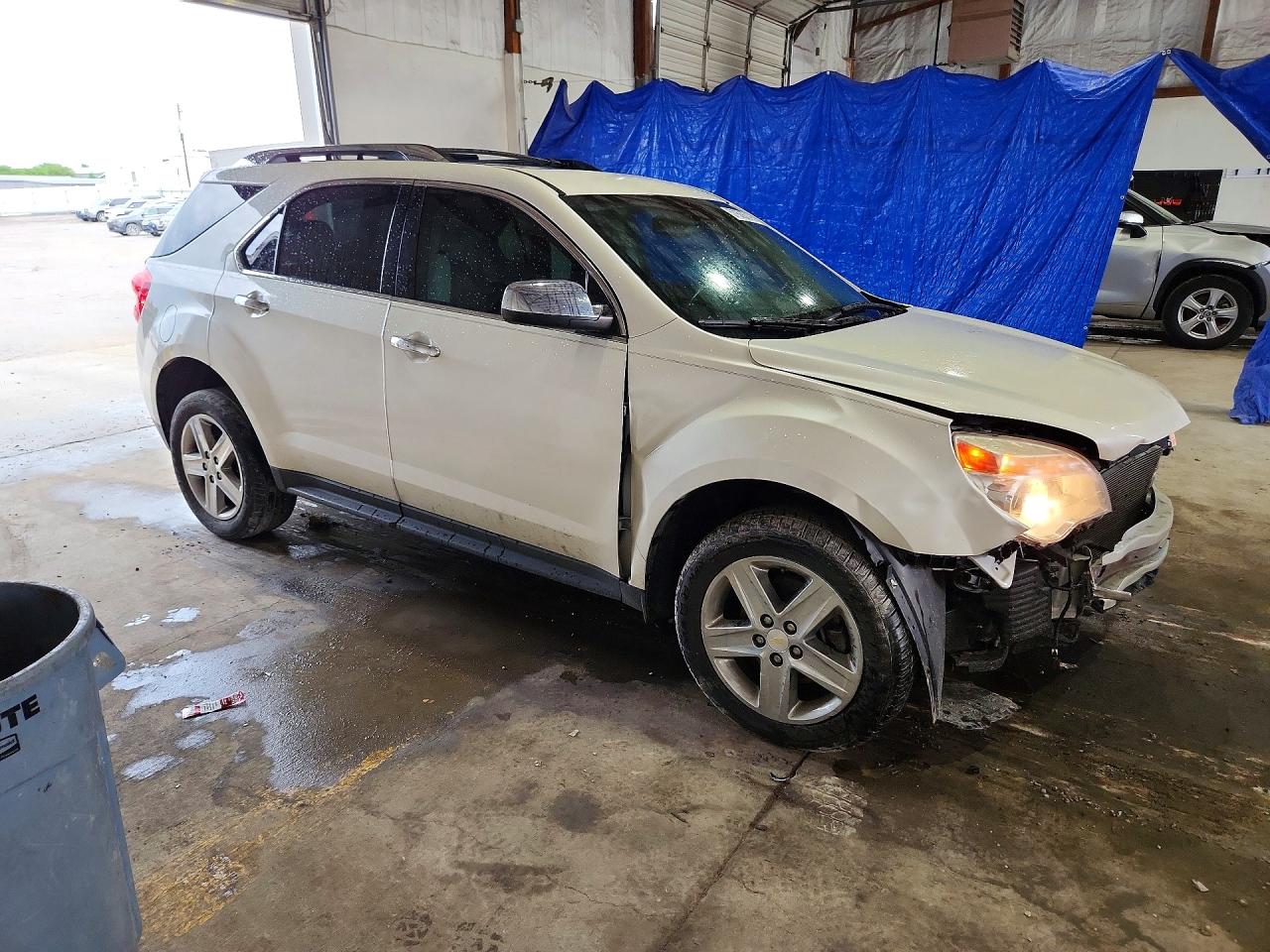 2014 Chevrolet Equinox Ltz Белый vin: 1GNALDEK6EZ129397