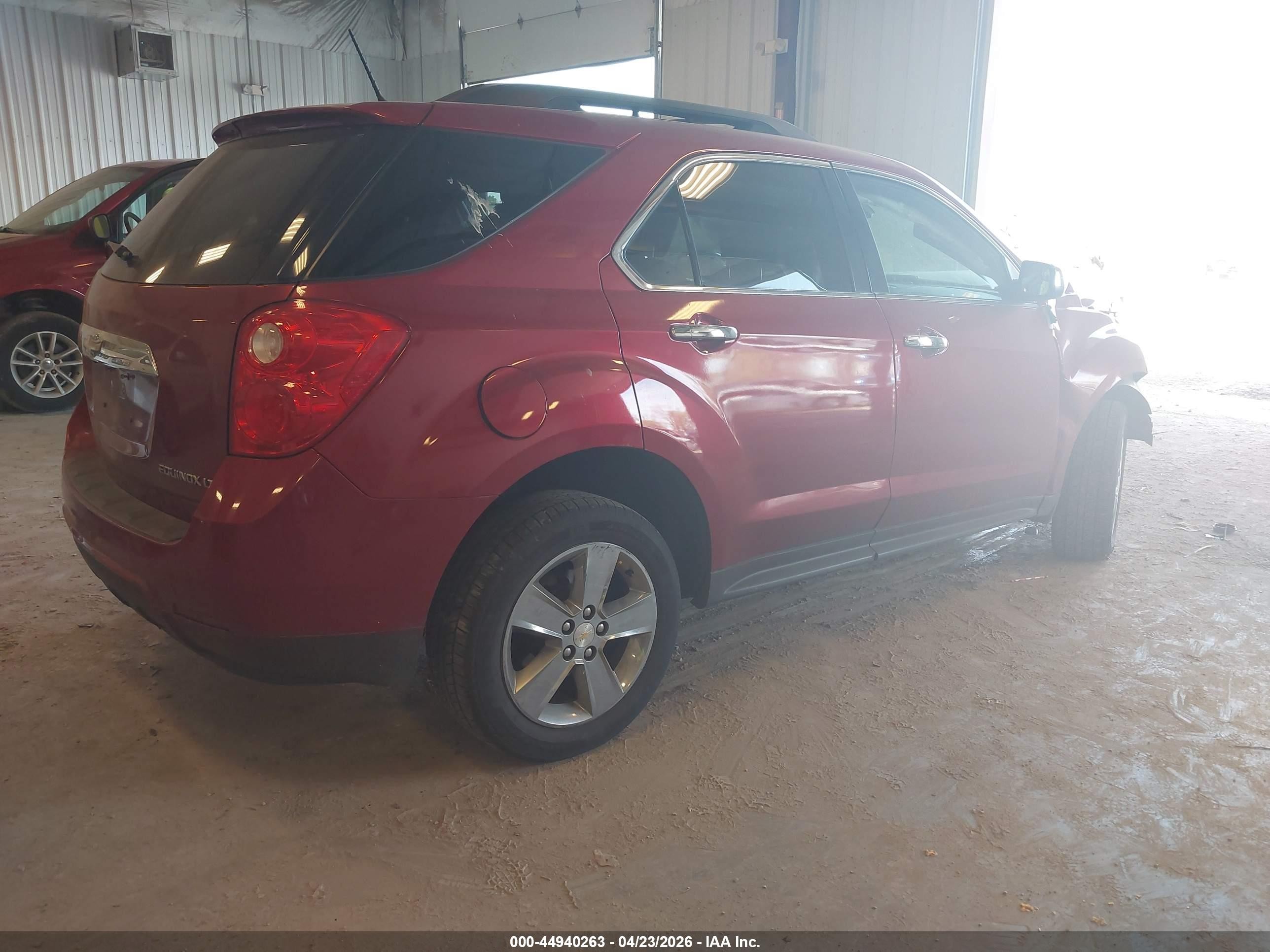 2013 Chevrolet Equinox 1lt Red vin: 1GNALDEK7DZ126507