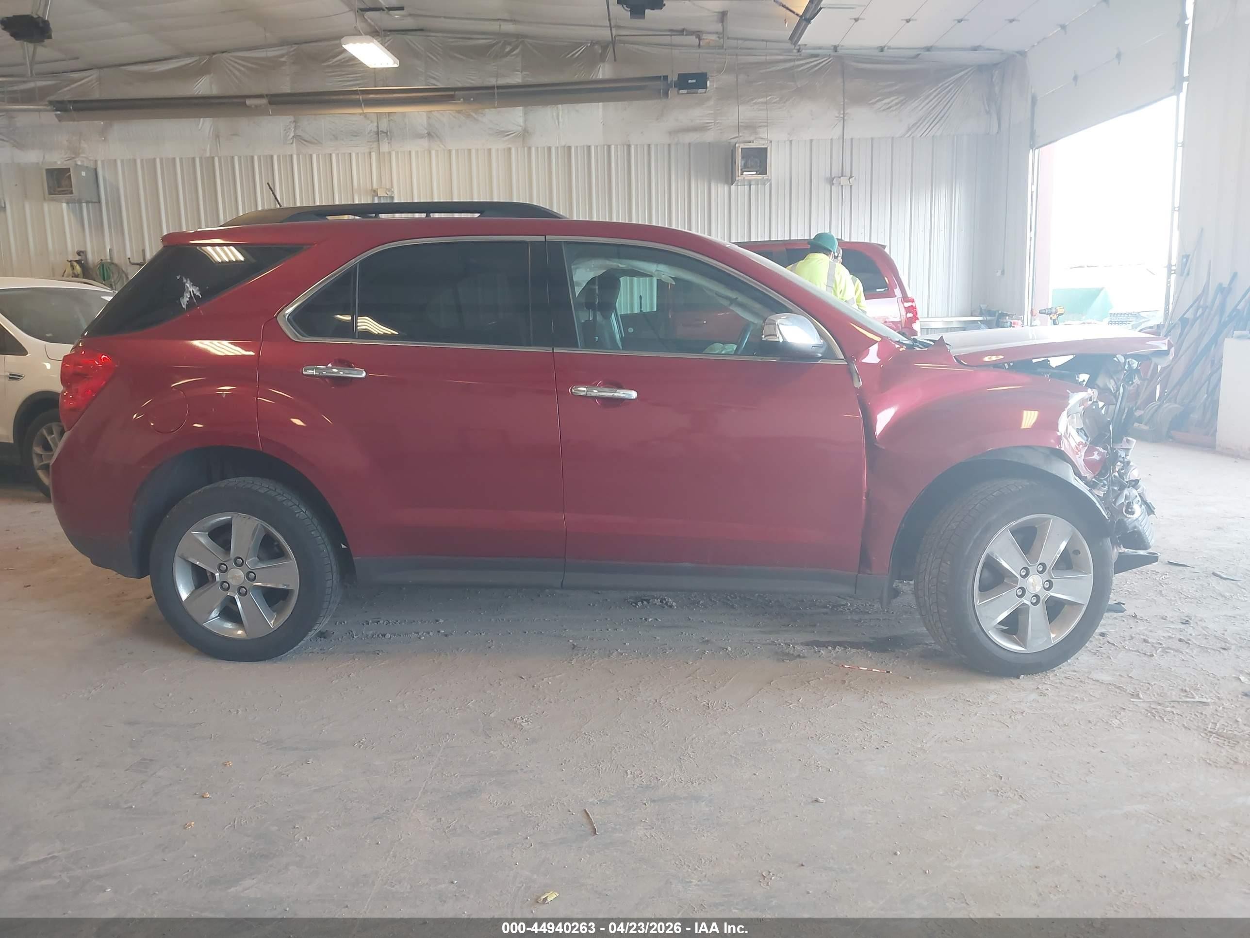 2013 Chevrolet Equinox 1lt Red vin: 1GNALDEK7DZ126507