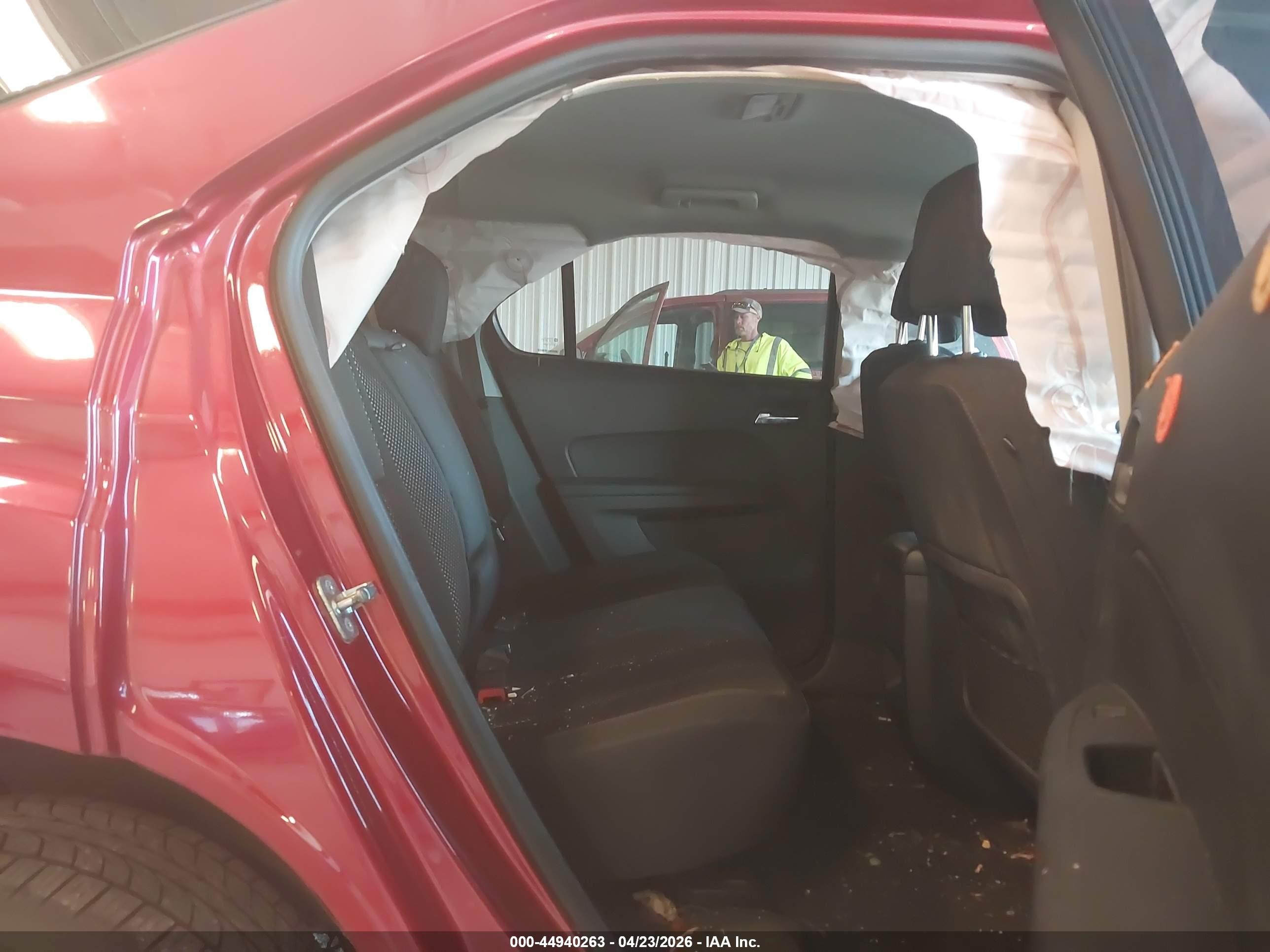 2013 Chevrolet Equinox 1lt Red vin: 1GNALDEK7DZ126507