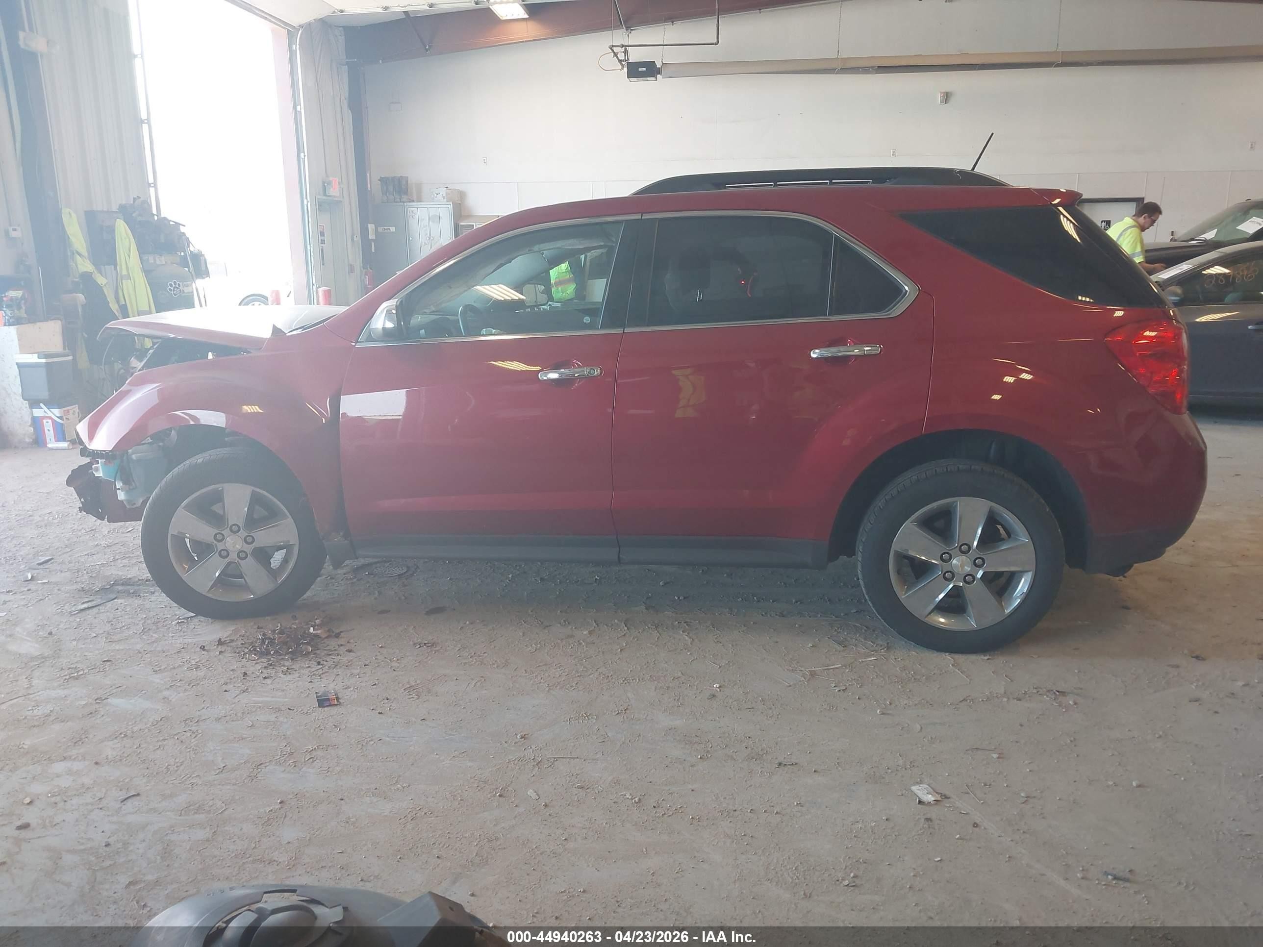 2013 Chevrolet Equinox 1lt Red vin: 1GNALDEK7DZ126507