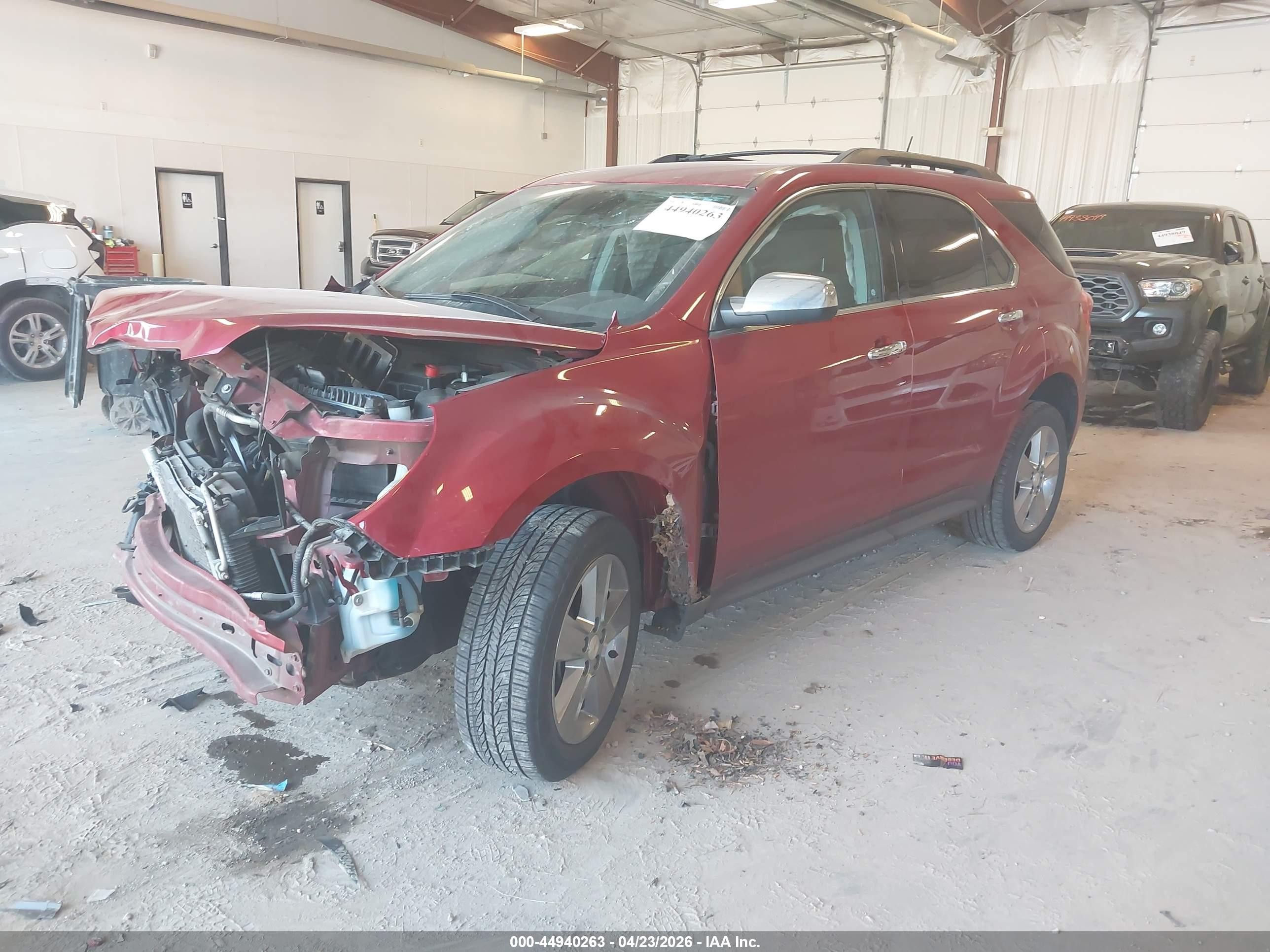 2013 Chevrolet Equinox 1lt Red vin: 1GNALDEK7DZ126507