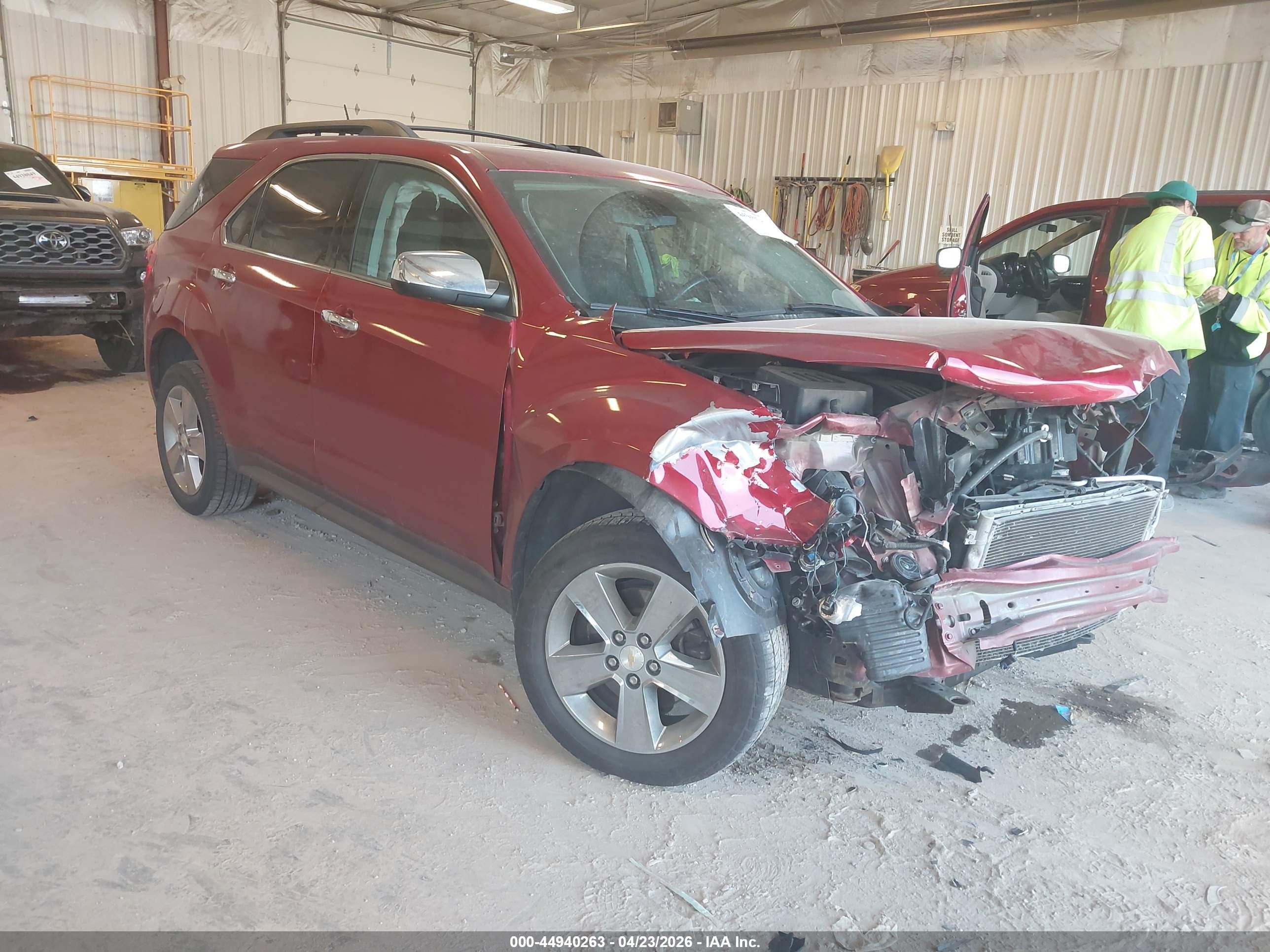 2013 Chevrolet Equinox 1lt Red vin: 1GNALDEK7DZ126507