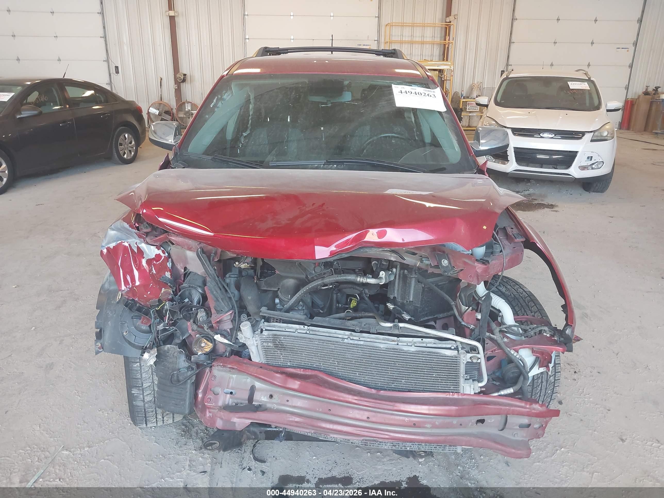 2013 Chevrolet Equinox 1lt Red vin: 1GNALDEK7DZ126507