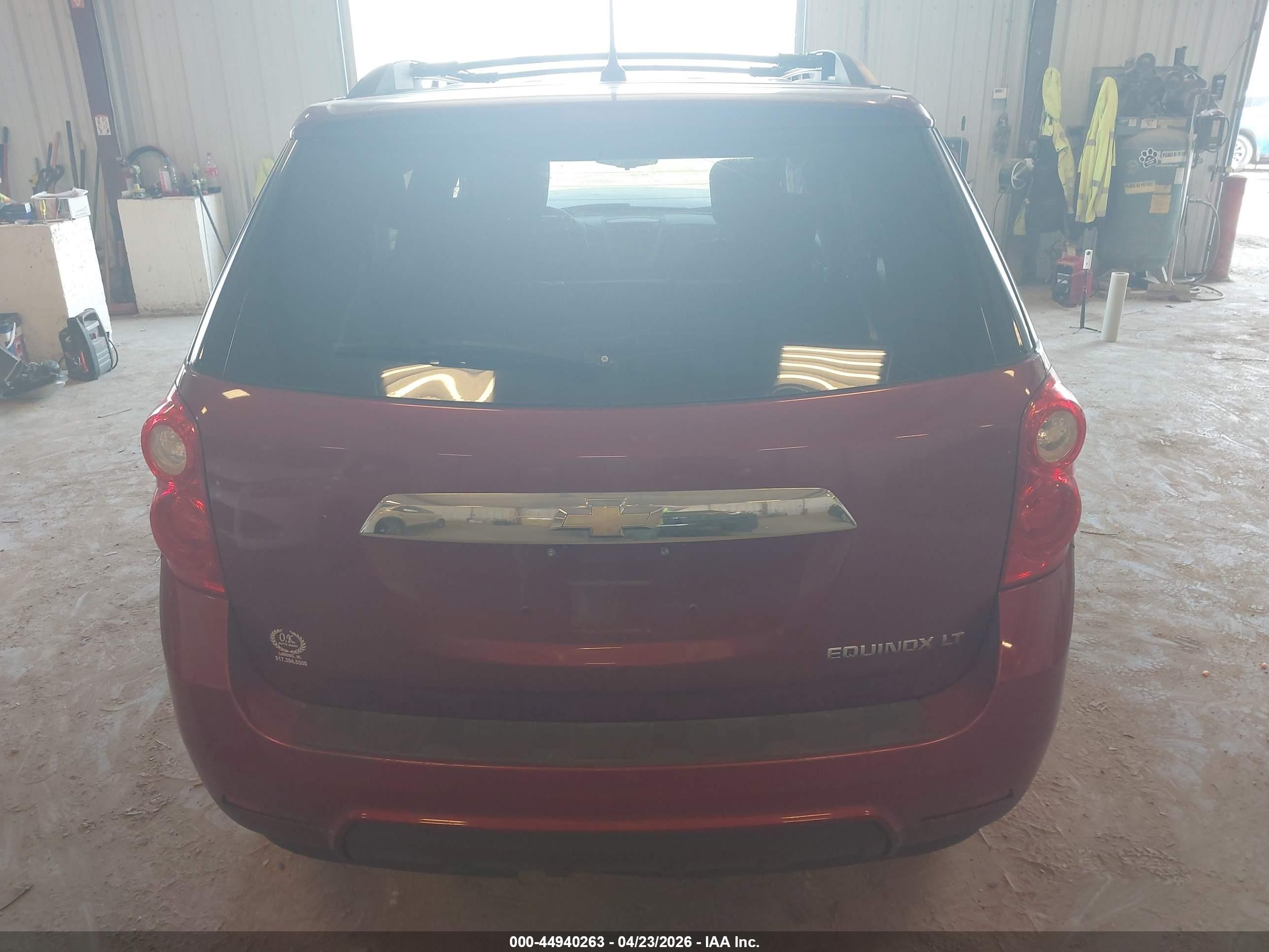 2013 Chevrolet Equinox 1lt Red vin: 1GNALDEK7DZ126507