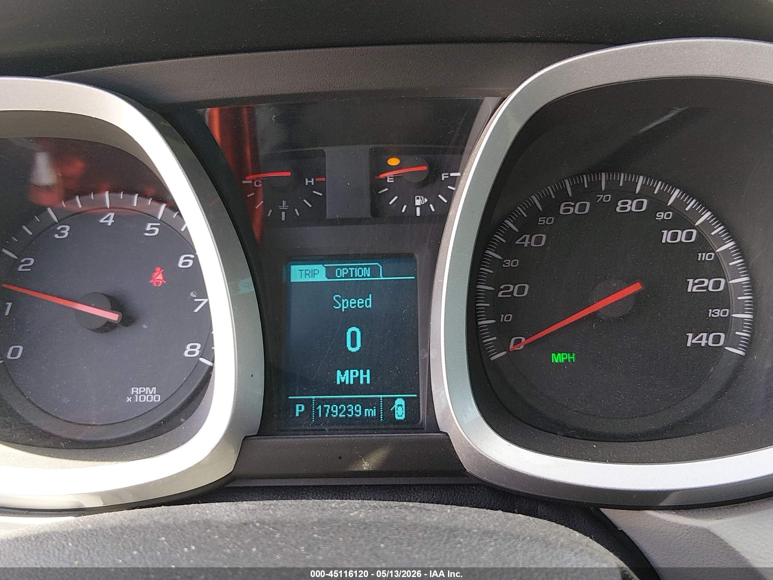 2013 Chevrolet Equinox 1lt Gray vin: 1GNALDEK8DZ102894
