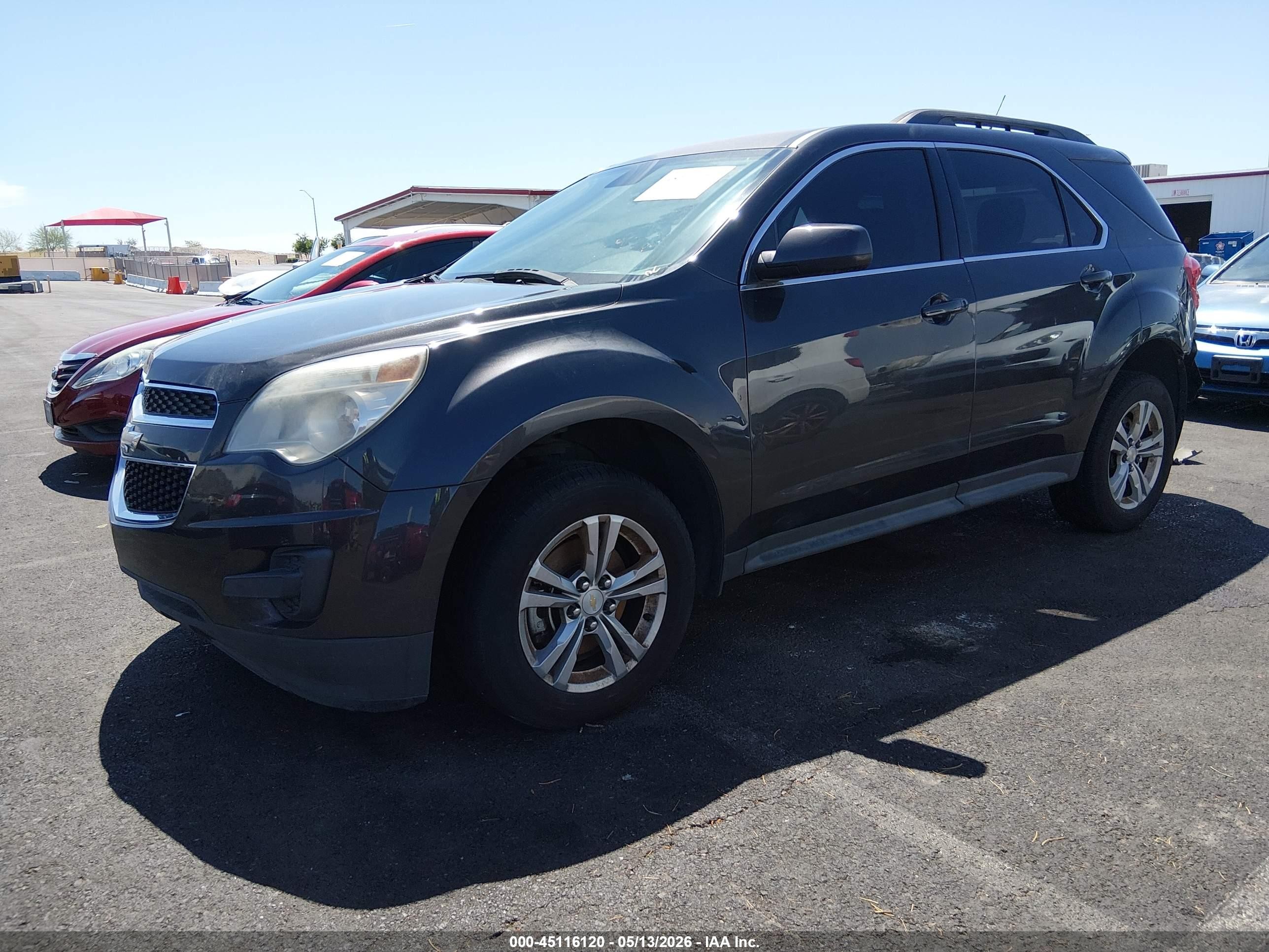 2013 Chevrolet Equinox 1lt Gray vin: 1GNALDEK8DZ102894