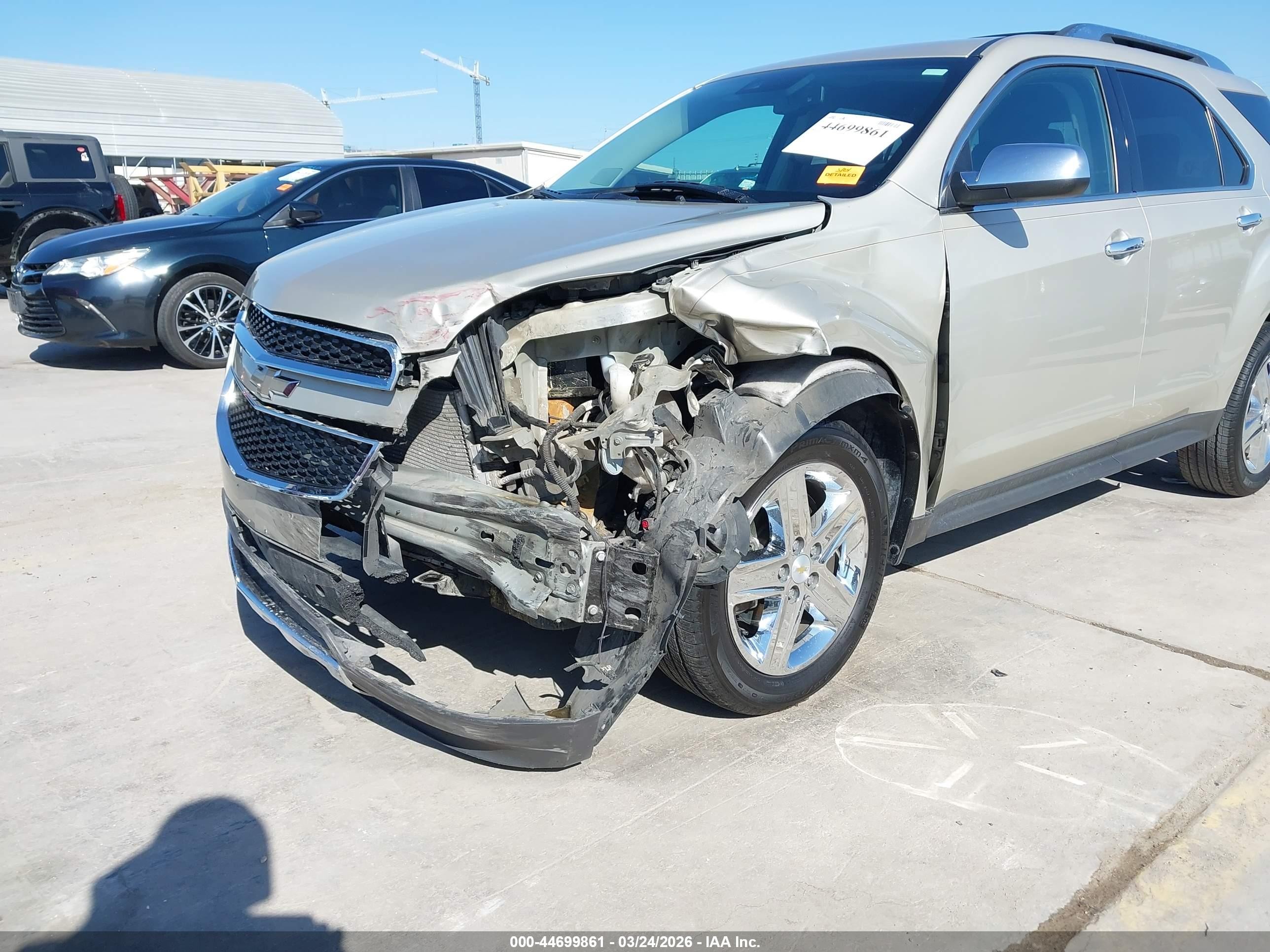 2014 Chevrolet Equinox Ltz Золотой vin: 1GNALDEK8EZ113136