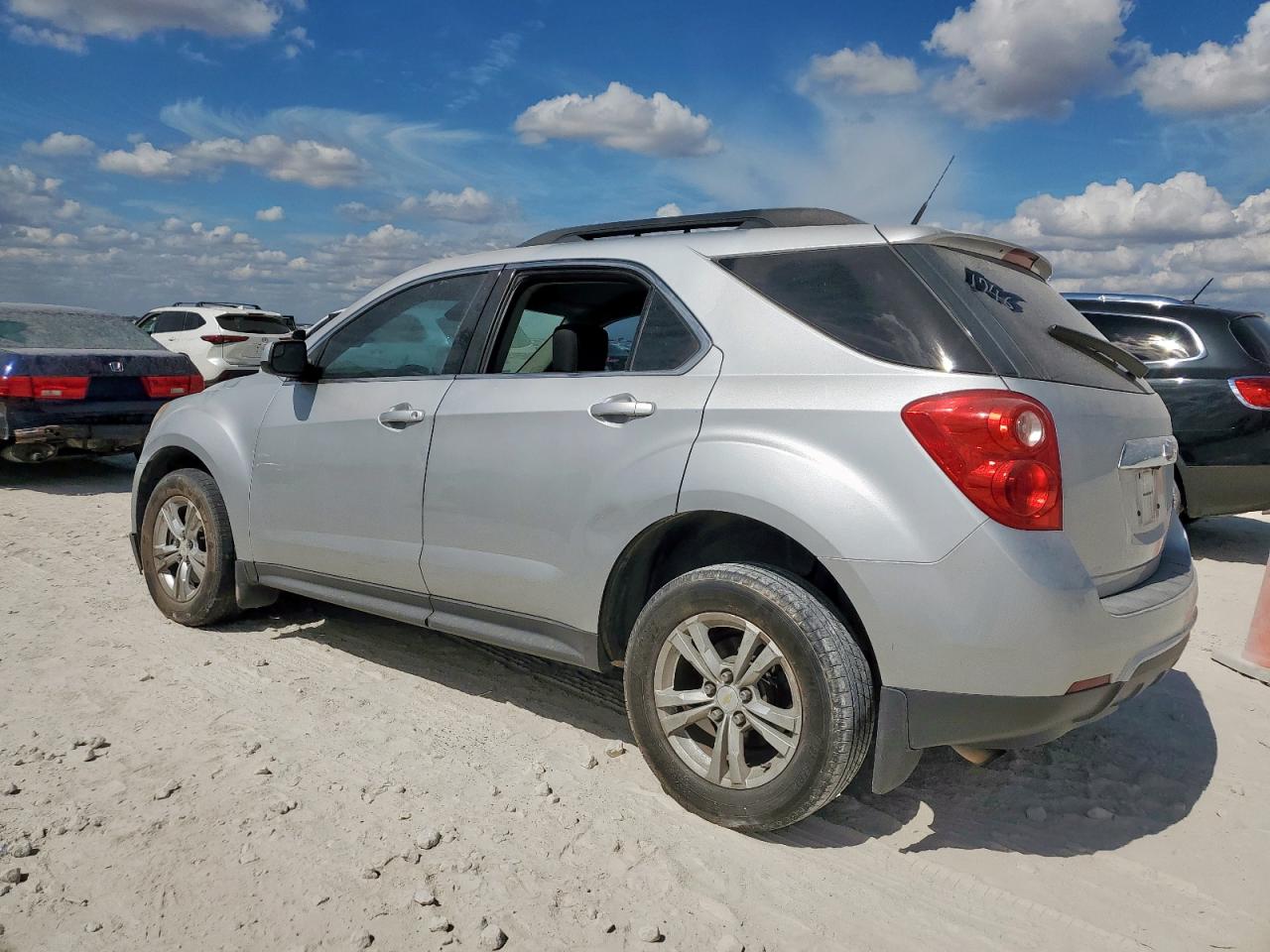 2013 Chevrolet Equinox Lt Silver vin: 1GNALDEKXDZ101746