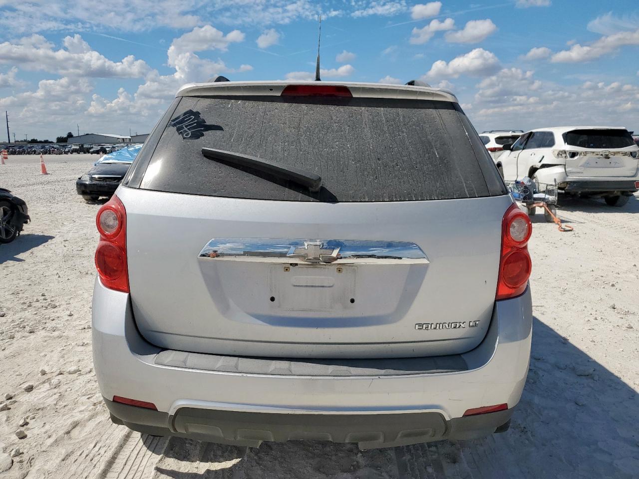 2013 Chevrolet Equinox Lt Silver vin: 1GNALDEKXDZ101746
