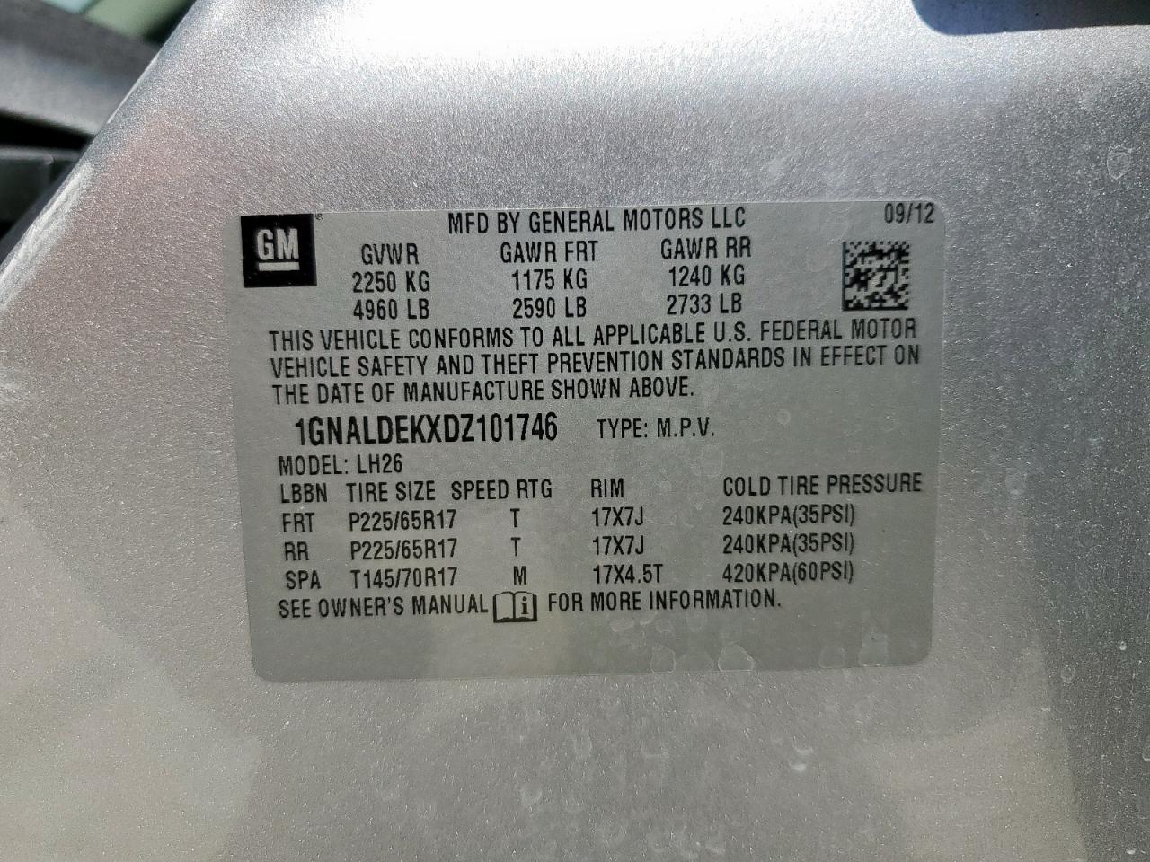 2013 Chevrolet Equinox Lt Silver vin: 1GNALDEKXDZ101746