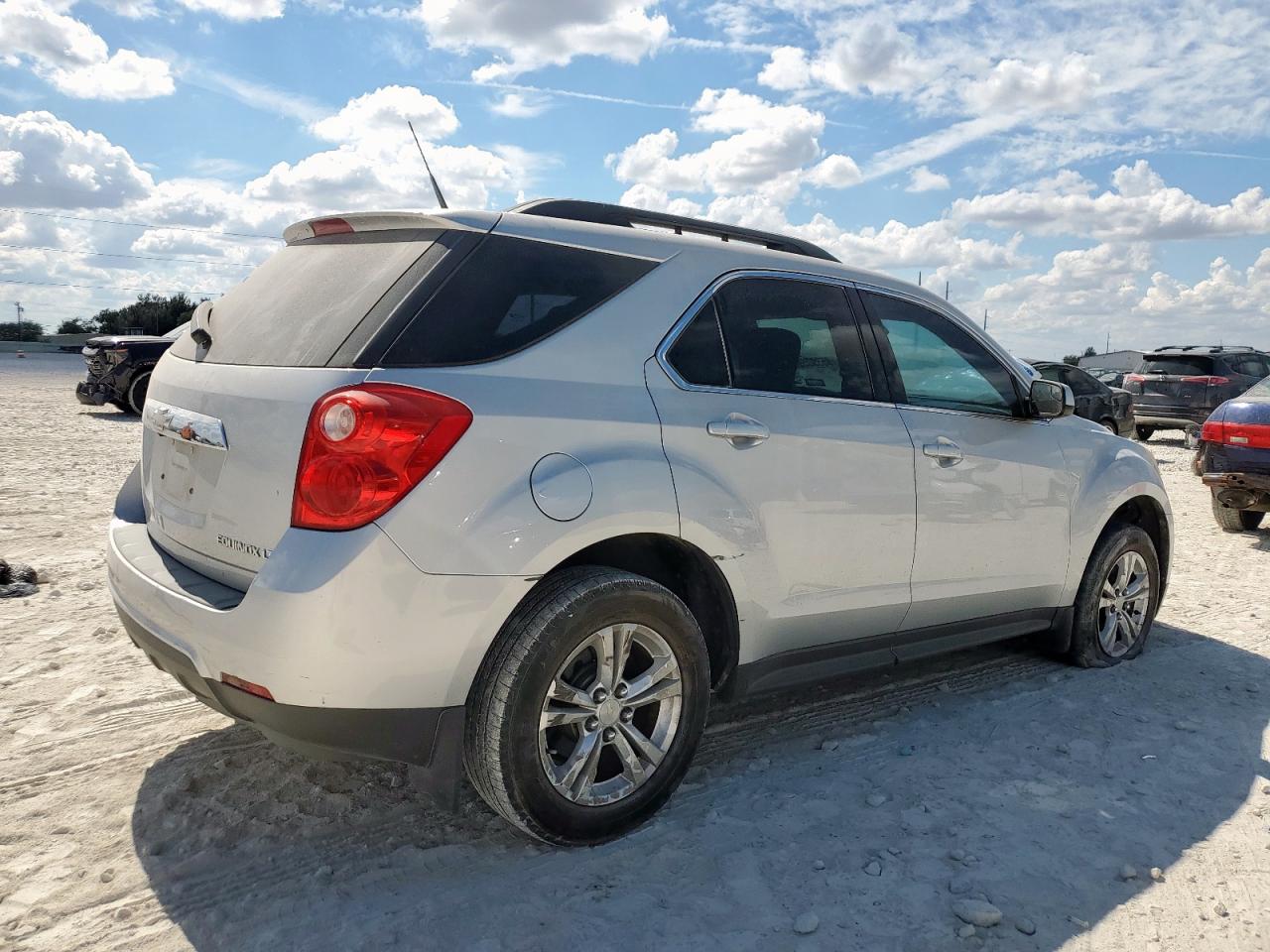2013 Chevrolet Equinox Lt Silver vin: 1GNALDEKXDZ101746