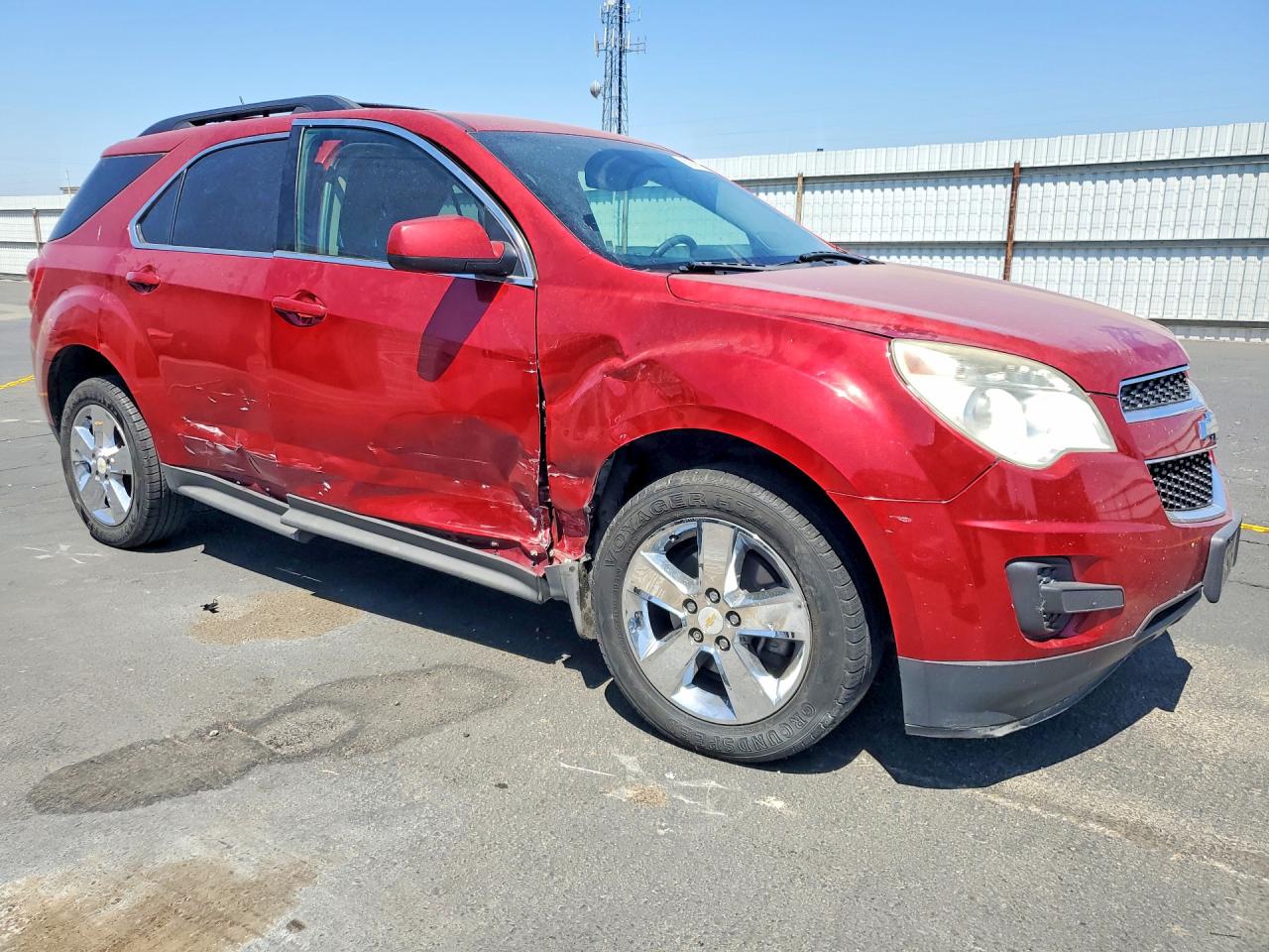 2013 Chevrolet Equinox Lt Red vin: 1GNALDEKXDZ127800
