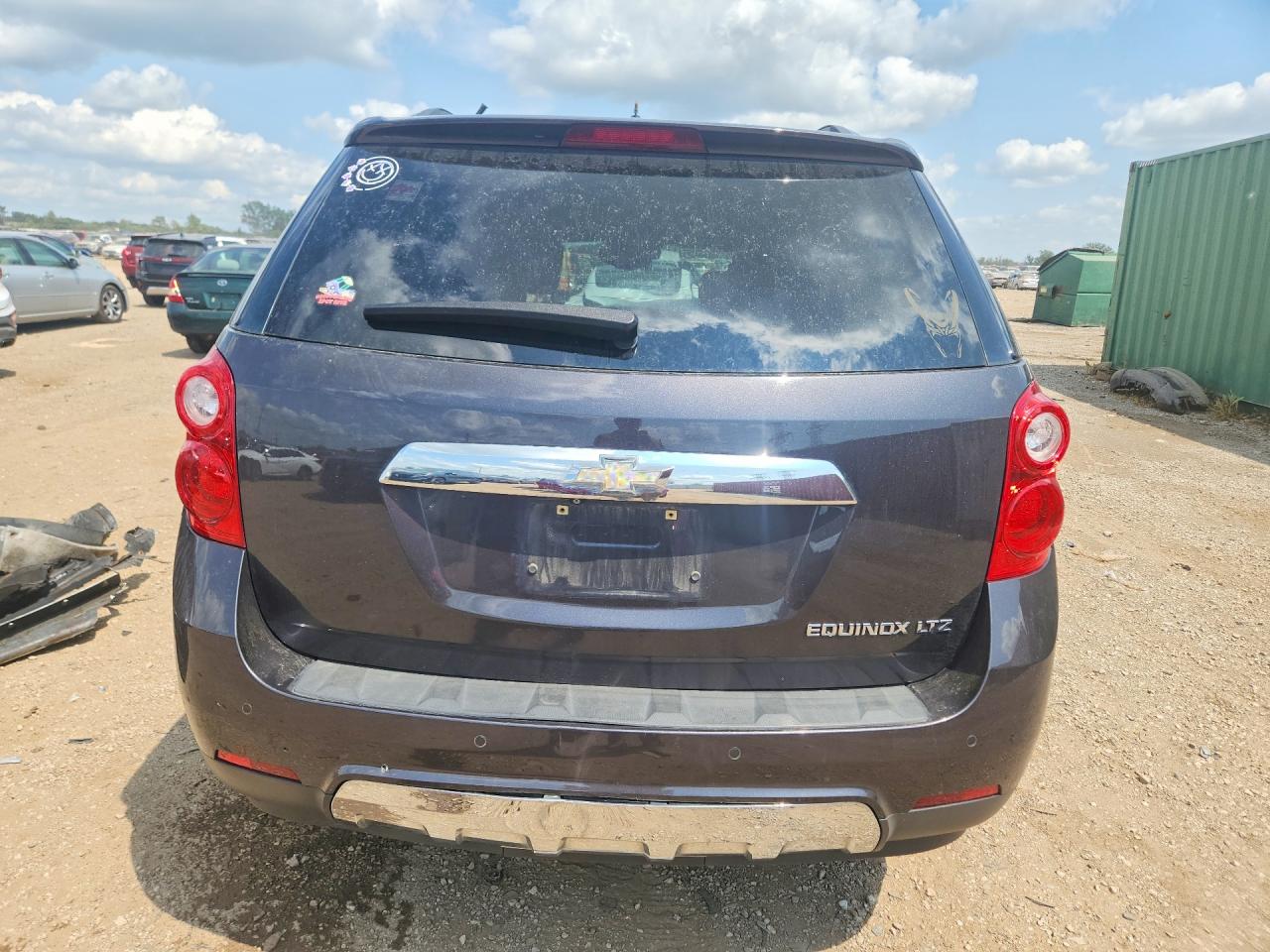 2014 Chevrolet Equinox Ltz Gray vin: 1GNALDEKXEZ134313