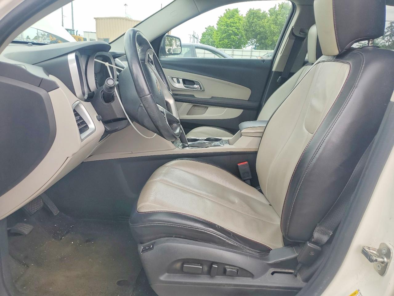 2013 Chevrolet Equinox Ltz Cream vin: 1GNALFEK1DZ119077