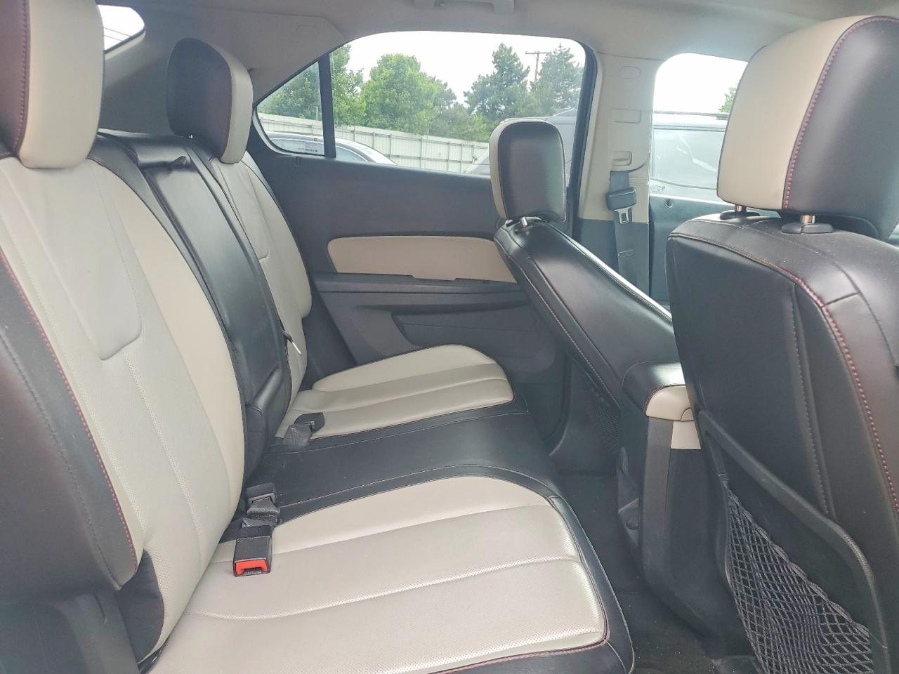 2013 Chevrolet Equinox Ltz Cream vin: 1GNALFEK1DZ119077