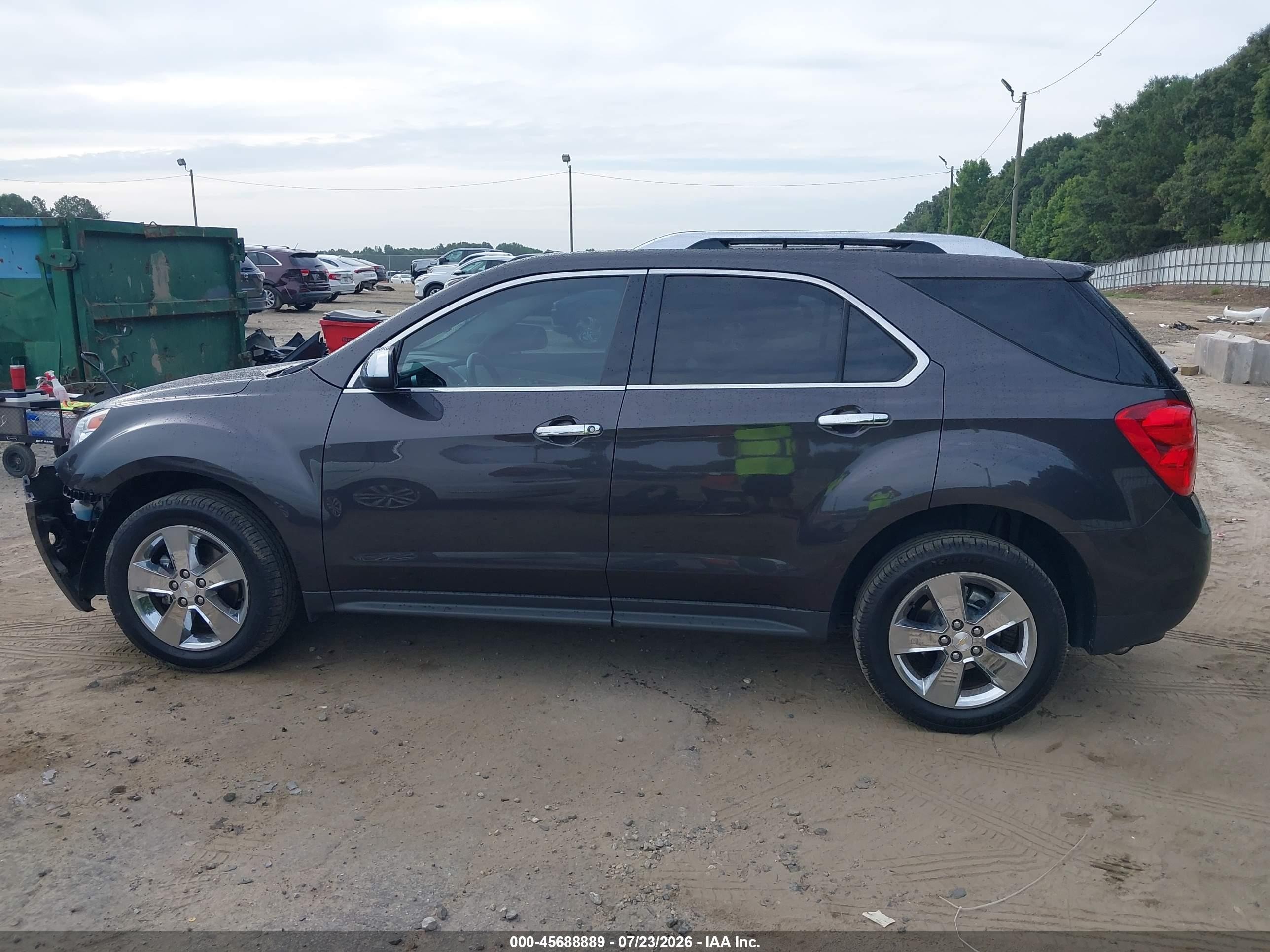 2013 Chevrolet Equinox Ltz Фиолетовый vin: 1GNALFEK7DZ102879
