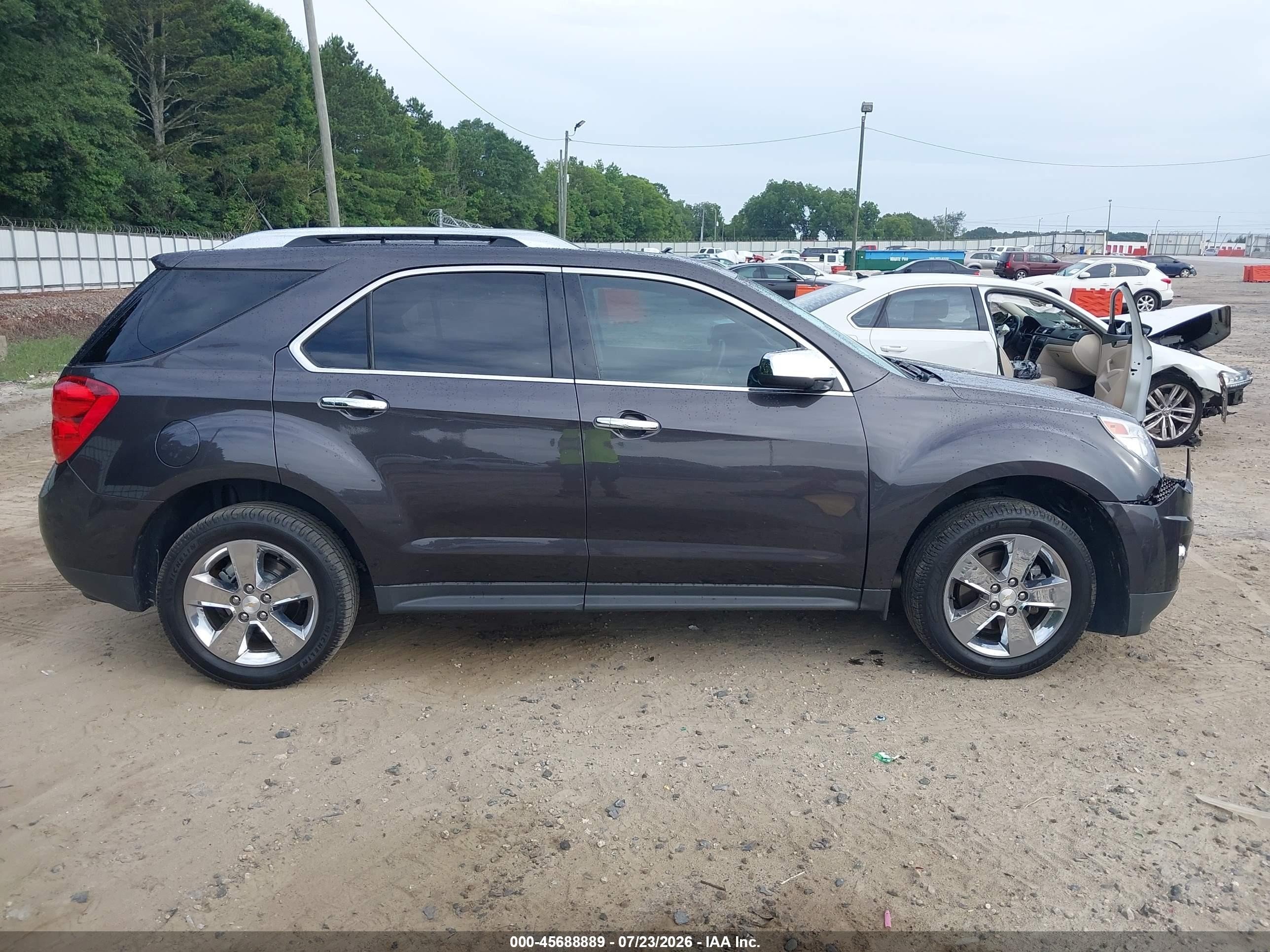 2013 Chevrolet Equinox Ltz Фиолетовый vin: 1GNALFEK7DZ102879