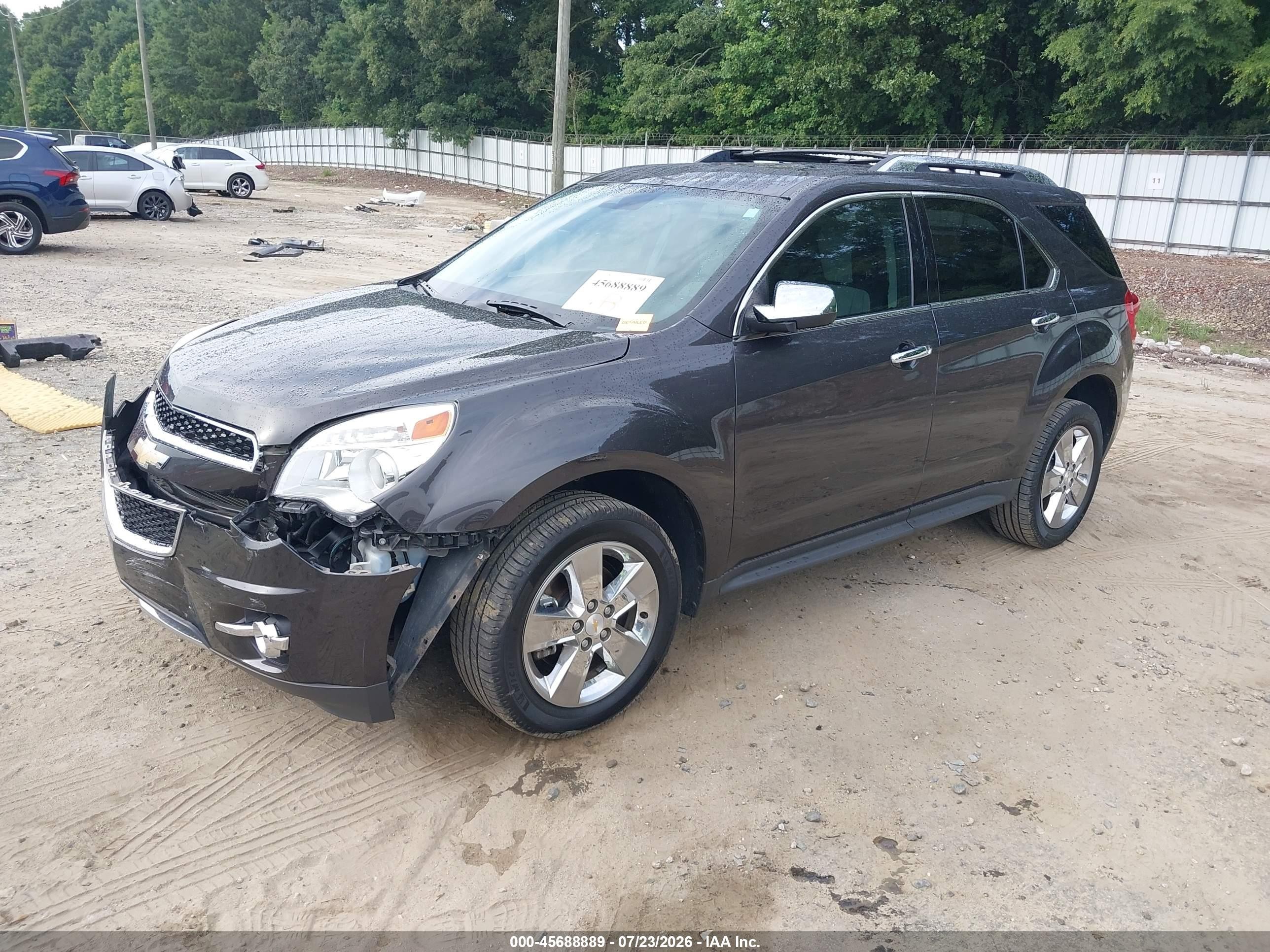 2013 Chevrolet Equinox Ltz Фиолетовый vin: 1GNALFEK7DZ102879