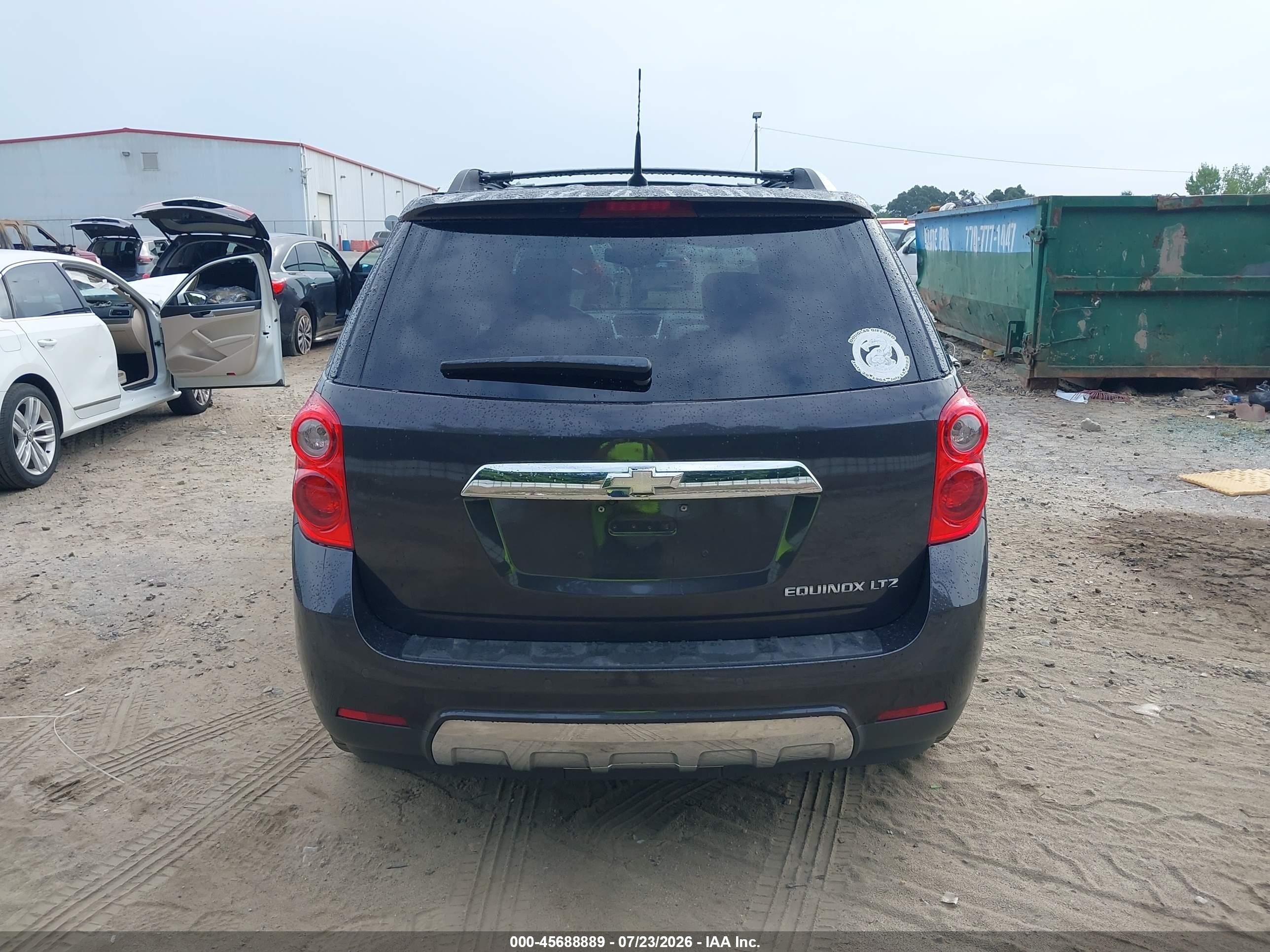 2013 Chevrolet Equinox Ltz Фиолетовый vin: 1GNALFEK7DZ102879