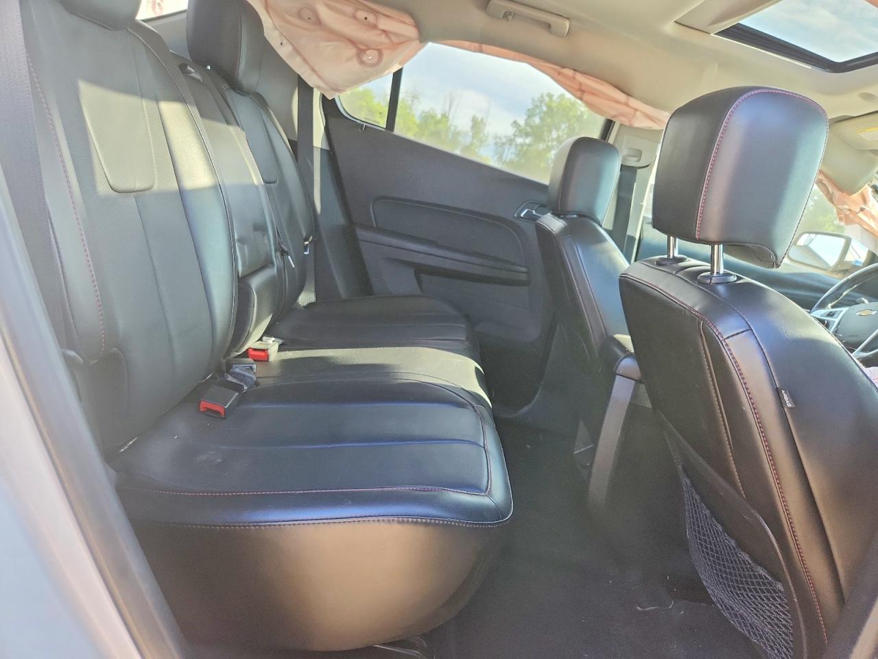 2013 Chevrolet Equinox Ltz White vin: 1GNALFEK7DZ128138