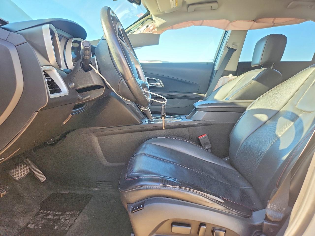 2013 Chevrolet Equinox Ltz White vin: 1GNALFEK7DZ128138