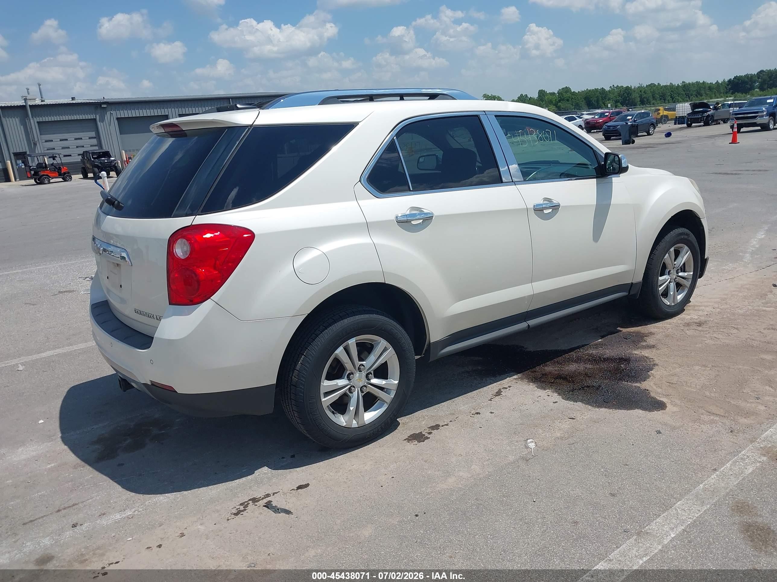 2013 Chevrolet Equinox Ltz Белый vin: 1GNALFEK8DZ130335