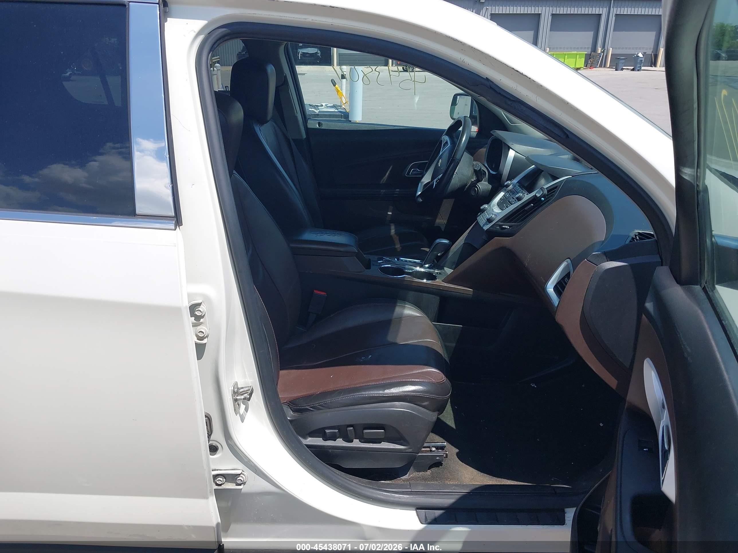 2013 Chevrolet Equinox Ltz Белый vin: 1GNALFEK8DZ130335