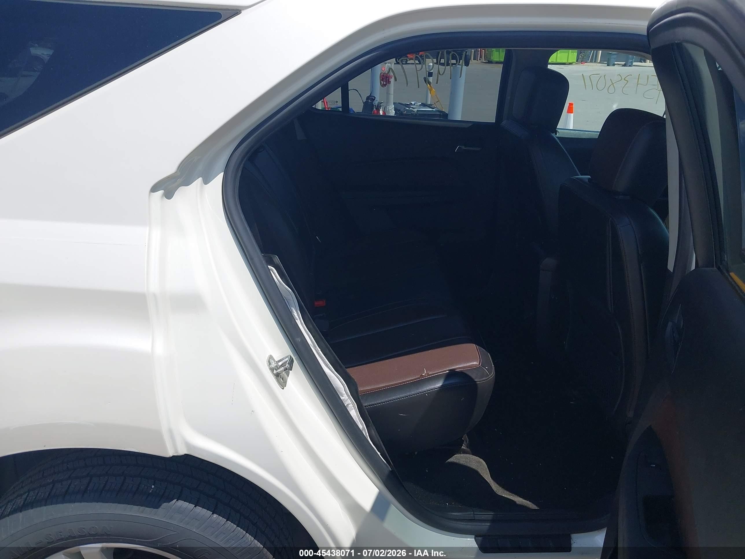 2013 Chevrolet Equinox Ltz Белый vin: 1GNALFEK8DZ130335