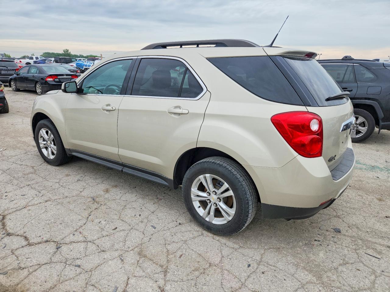 2013 Chevrolet Equinox Lt Cream vin: 1GNALPEK0DZ117200