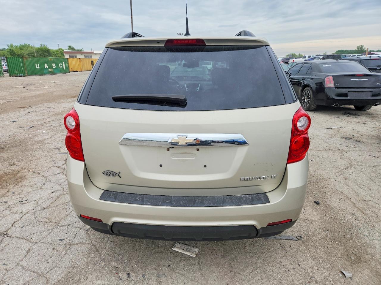2013 Chevrolet Equinox Lt Cream vin: 1GNALPEK0DZ117200