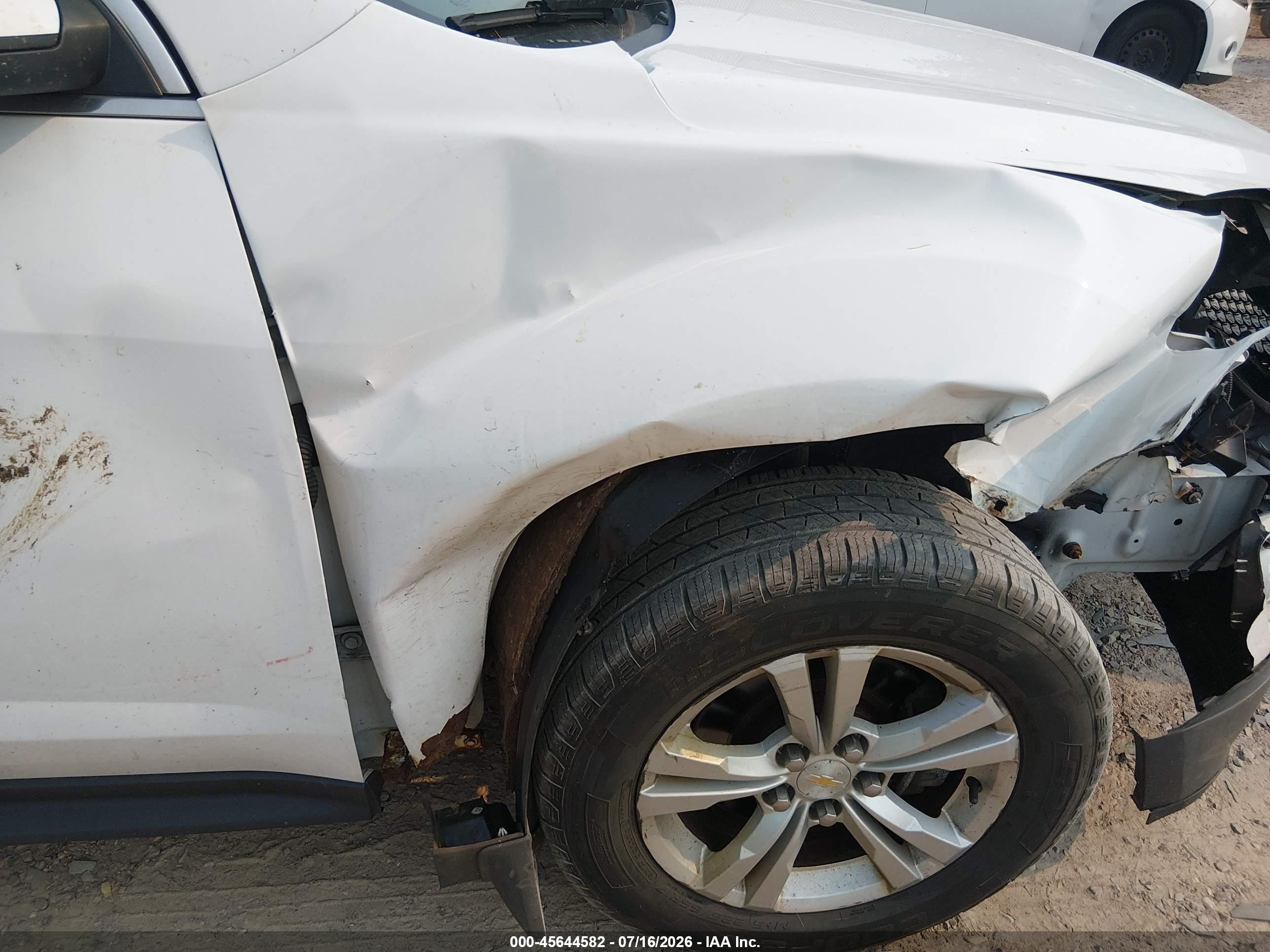 2013 Chevrolet Equinox Lt Белый vin: 1GNALPEK1DZ102186