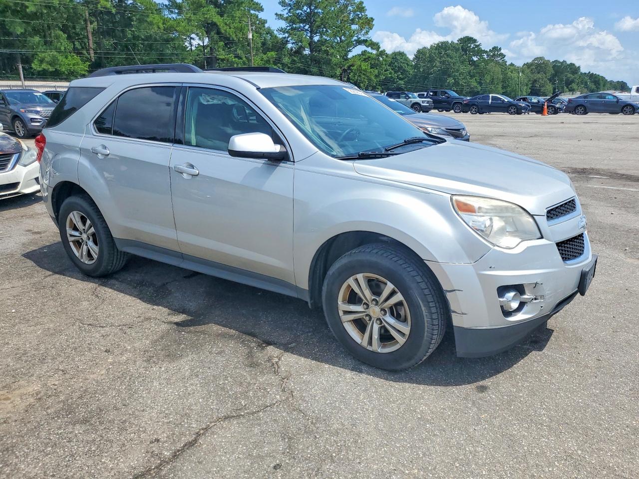 2013 Chevrolet Equinox Lt Silver vin: 1GNALPEK4DZ110914