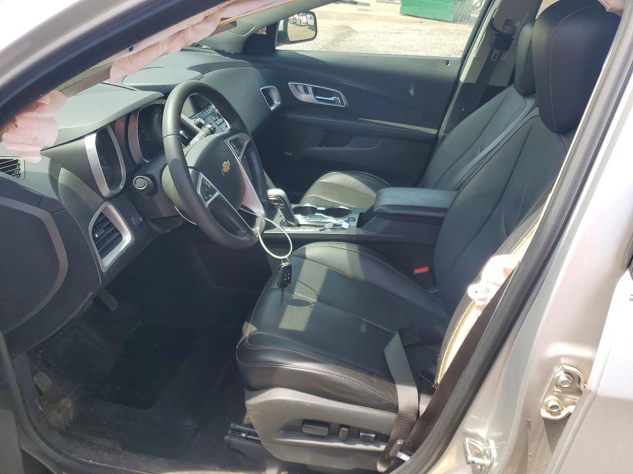 2013 Chevrolet Equinox Lt Silver vin: 1GNALPEK4DZ110914