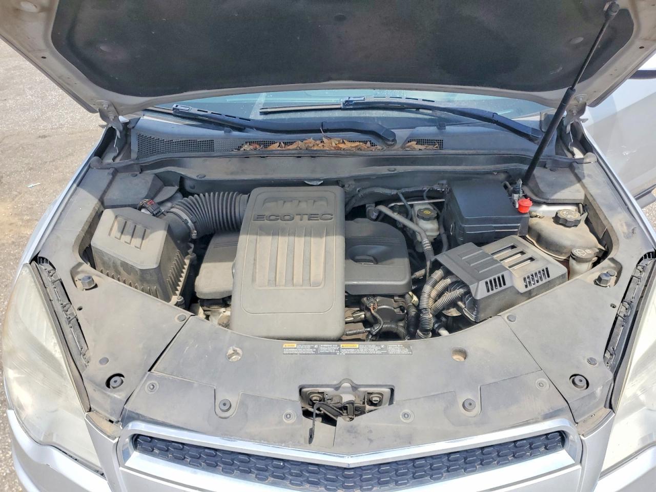 2013 Chevrolet Equinox Lt Silver vin: 1GNALPEK4DZ110914