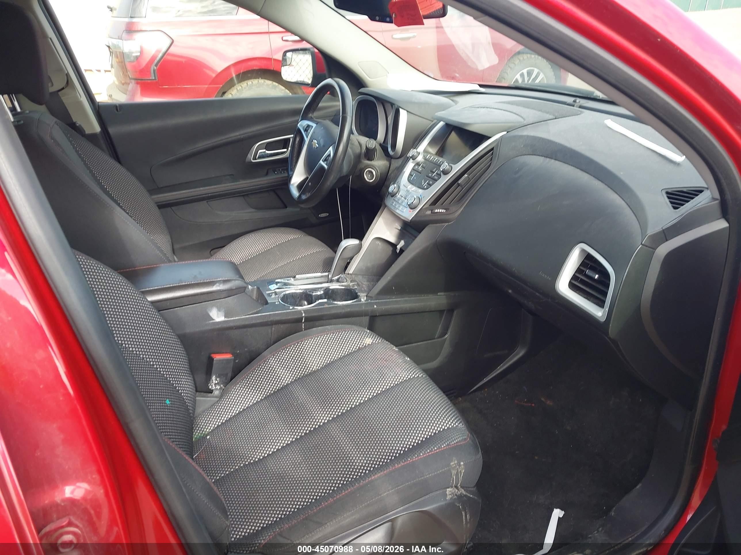 2013 Chevrolet Equinox 2lt Красный vin: 1GNALPEK5DZ114566